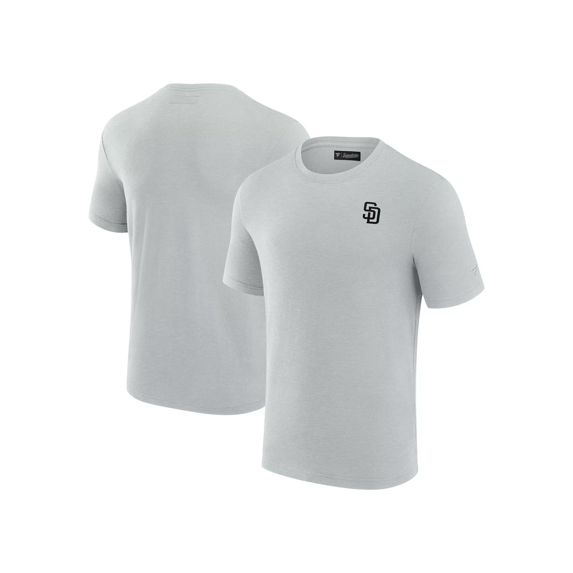 Men's Fanatics Signature Gray San Diego Padres Modal Short Sleeve T-Shirt, Size: Medium, Grey Product Image