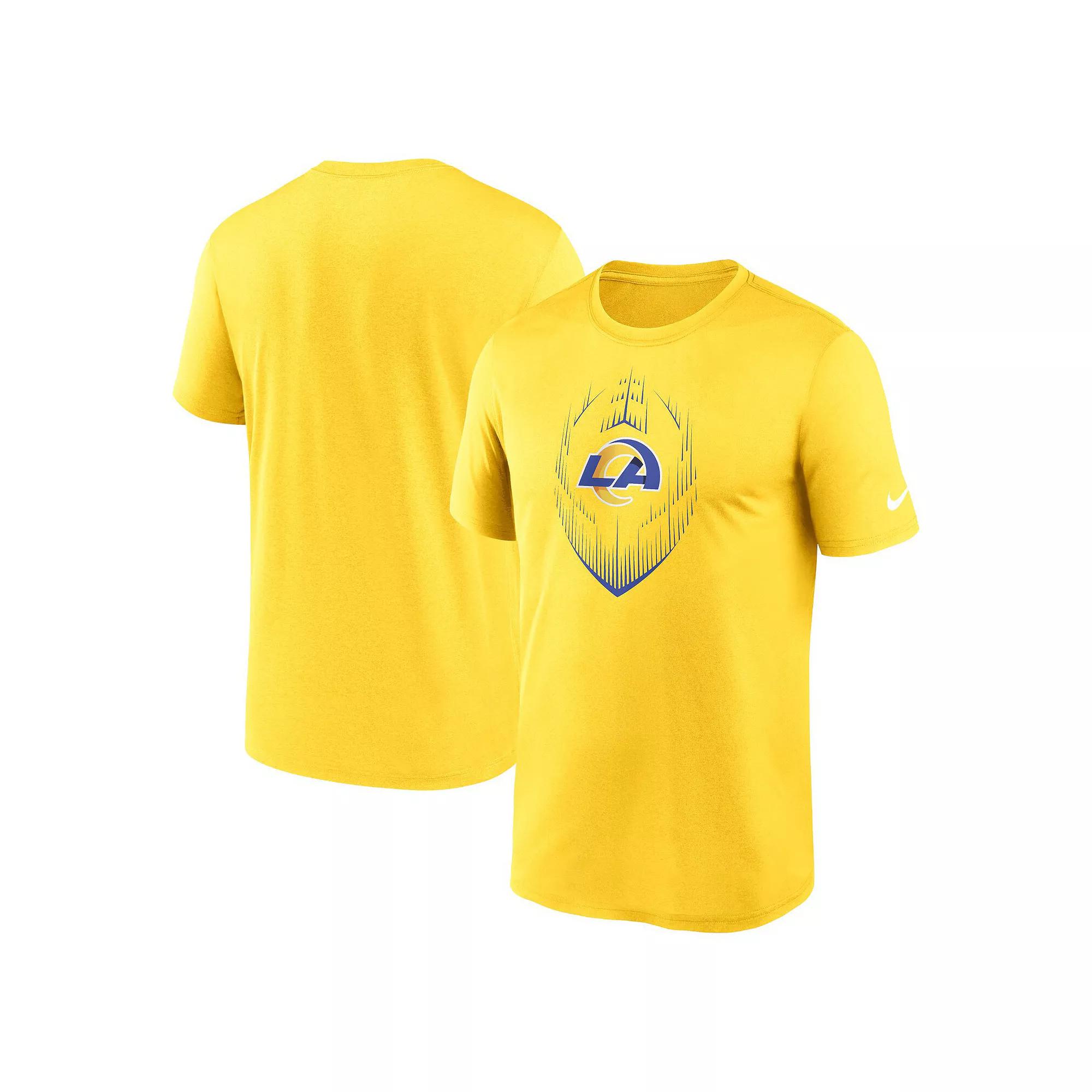 Men's Nike Gold Los Angeles Rams Primetime Legend Icon Performance T-Shirt,  Product Image