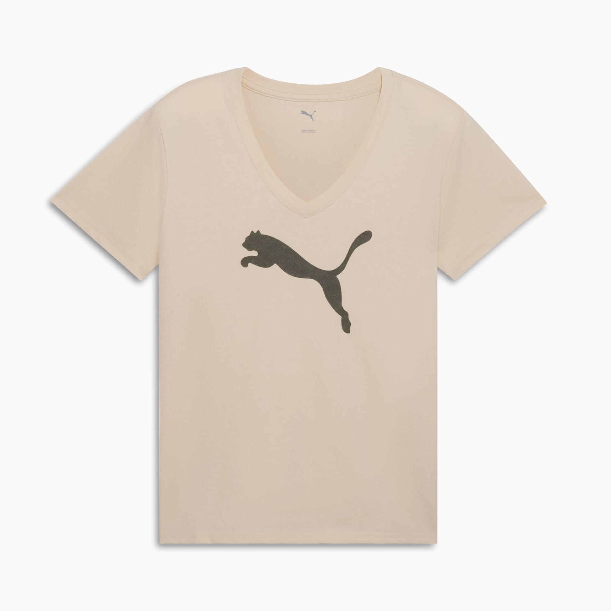 Graphic Pebble V-Neck Tee Women Product Image