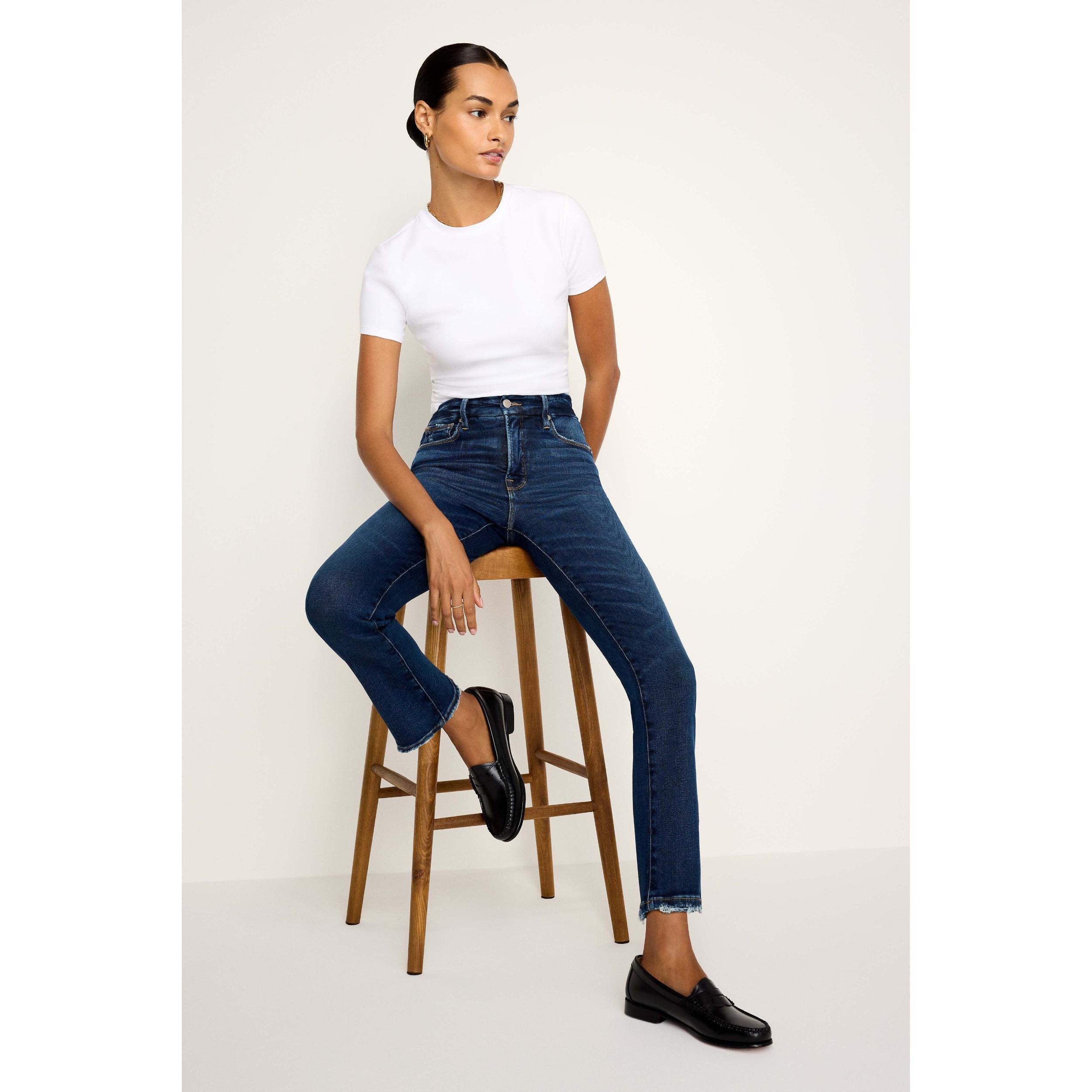 Womens Good Legs Straight Jeans Product Image