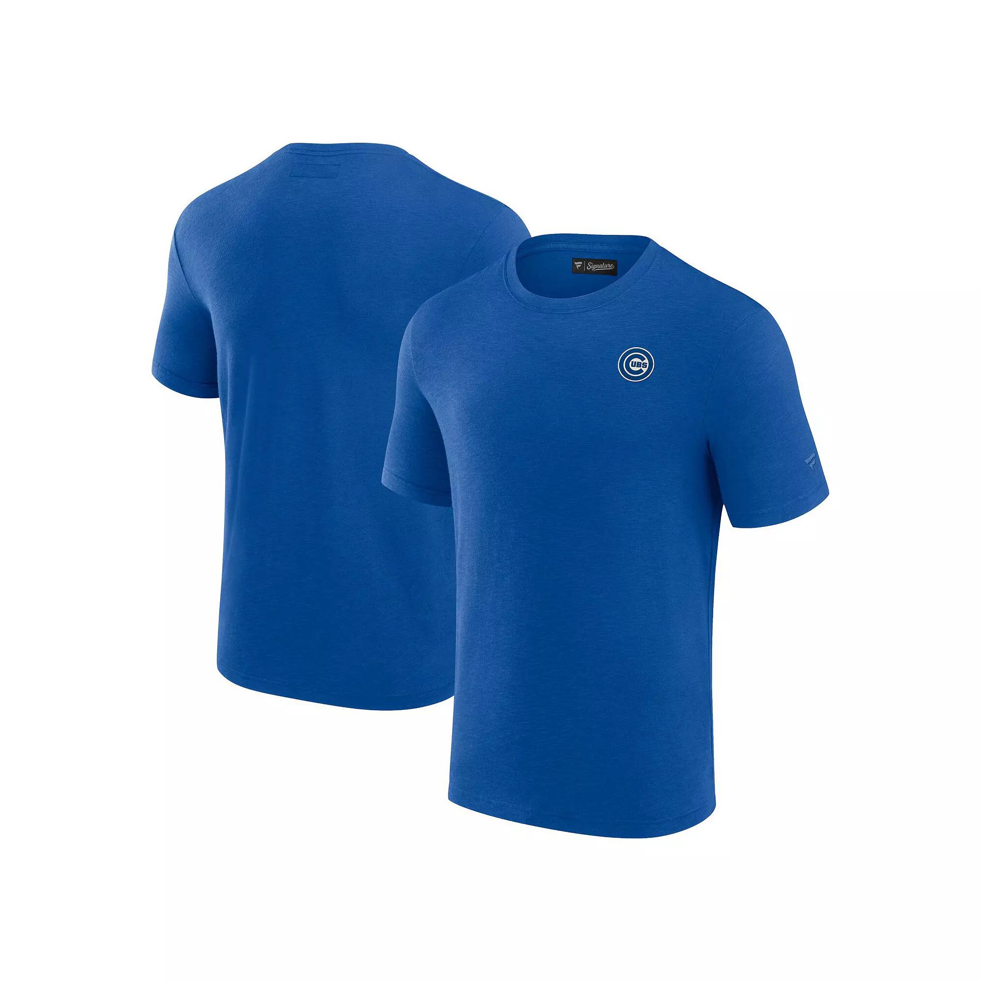 Men's Fanatics Signature Royal Chicago Cubs Modal Short Sleeve T-Shirt,  Product Image