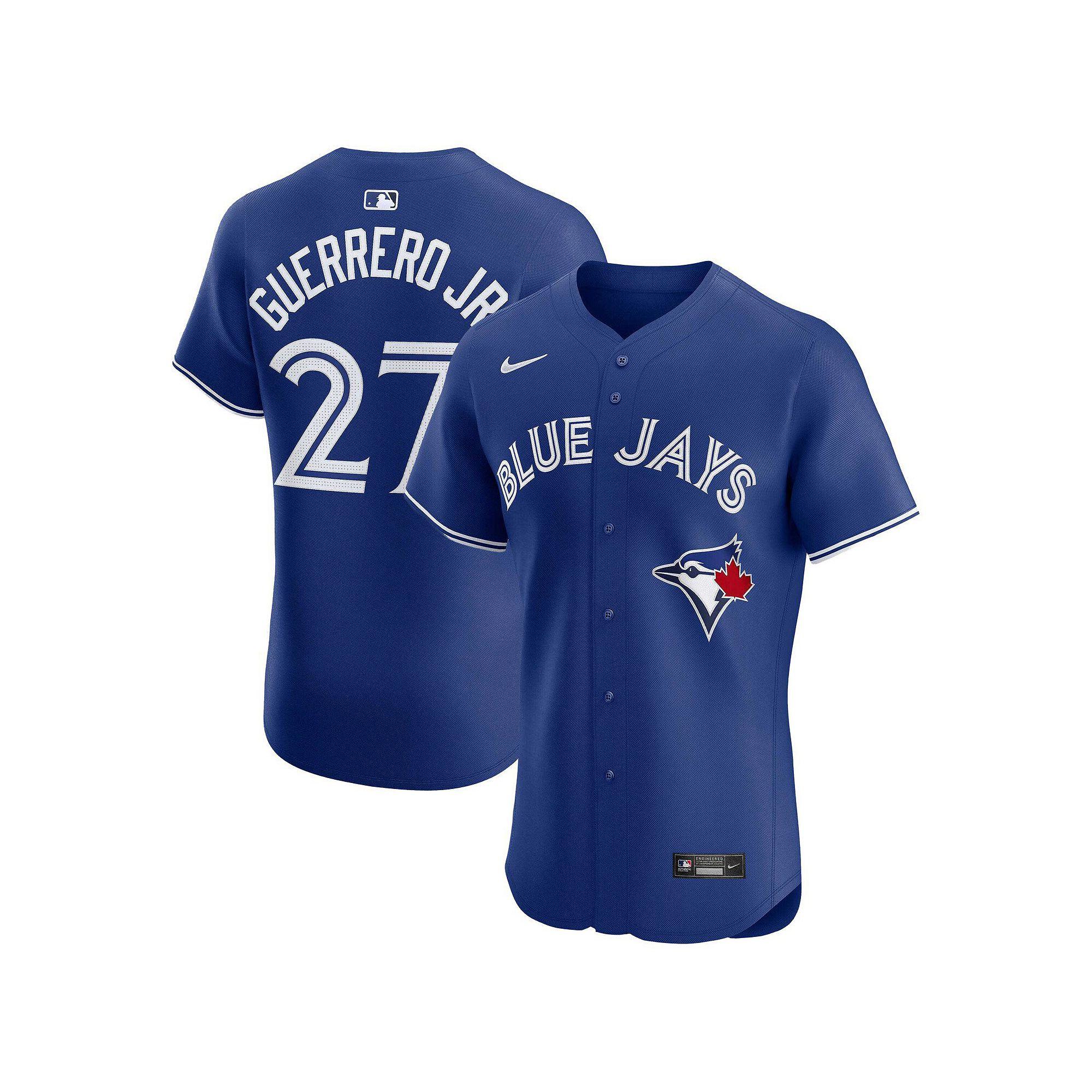 Men's Nike Vladimir Guerrero Jr. Royal Toronto Blue Jays Alternate Elite Player Jersey, Size: 52, Jay Blue Product Image