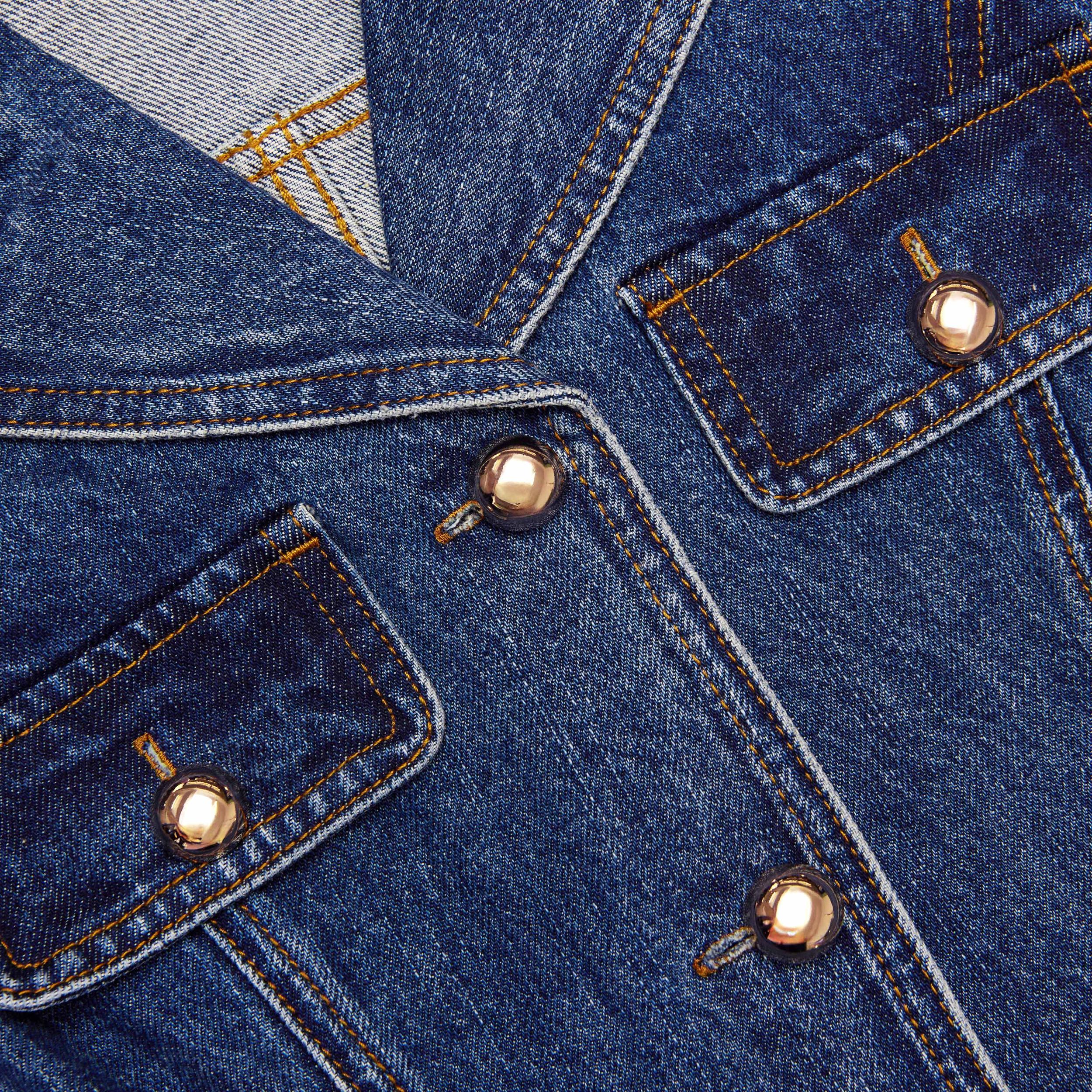 Denim Mini Dress Product Image