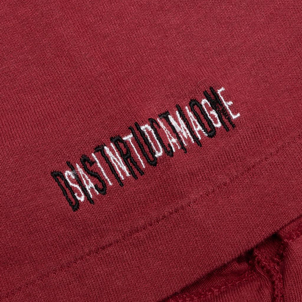Saint Damage S/S Tee - Burgundy Male Product Image