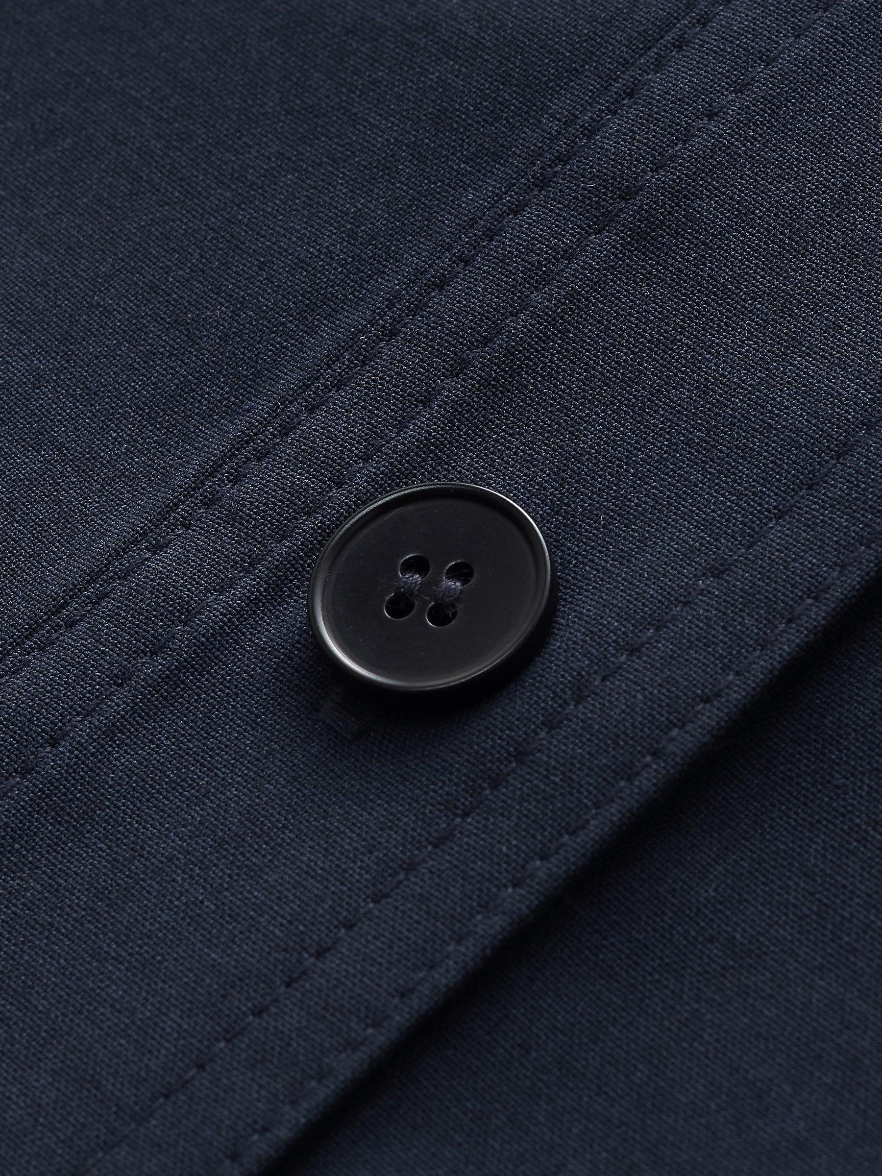 Adjustable Collar Women Trench Coat With Leather Belt Product Image