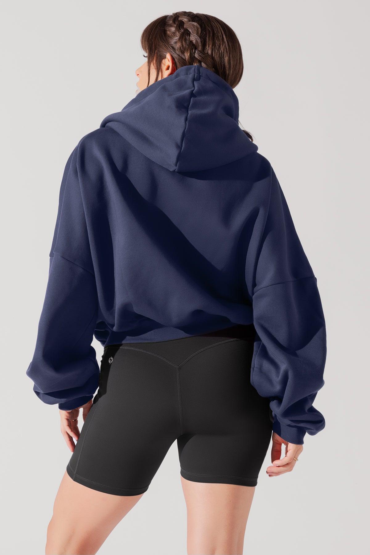 Zip Cloud Hoodie - Blush Product Image