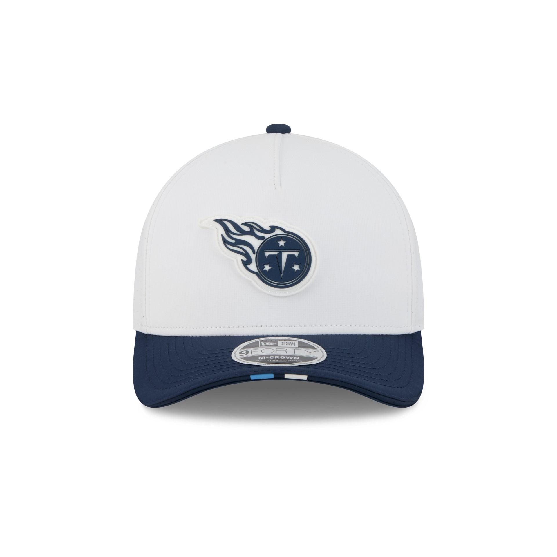 Tennessee Titans 2025 Training 9FORTY M-Crown A-Frame Snapback Hat Male Product Image