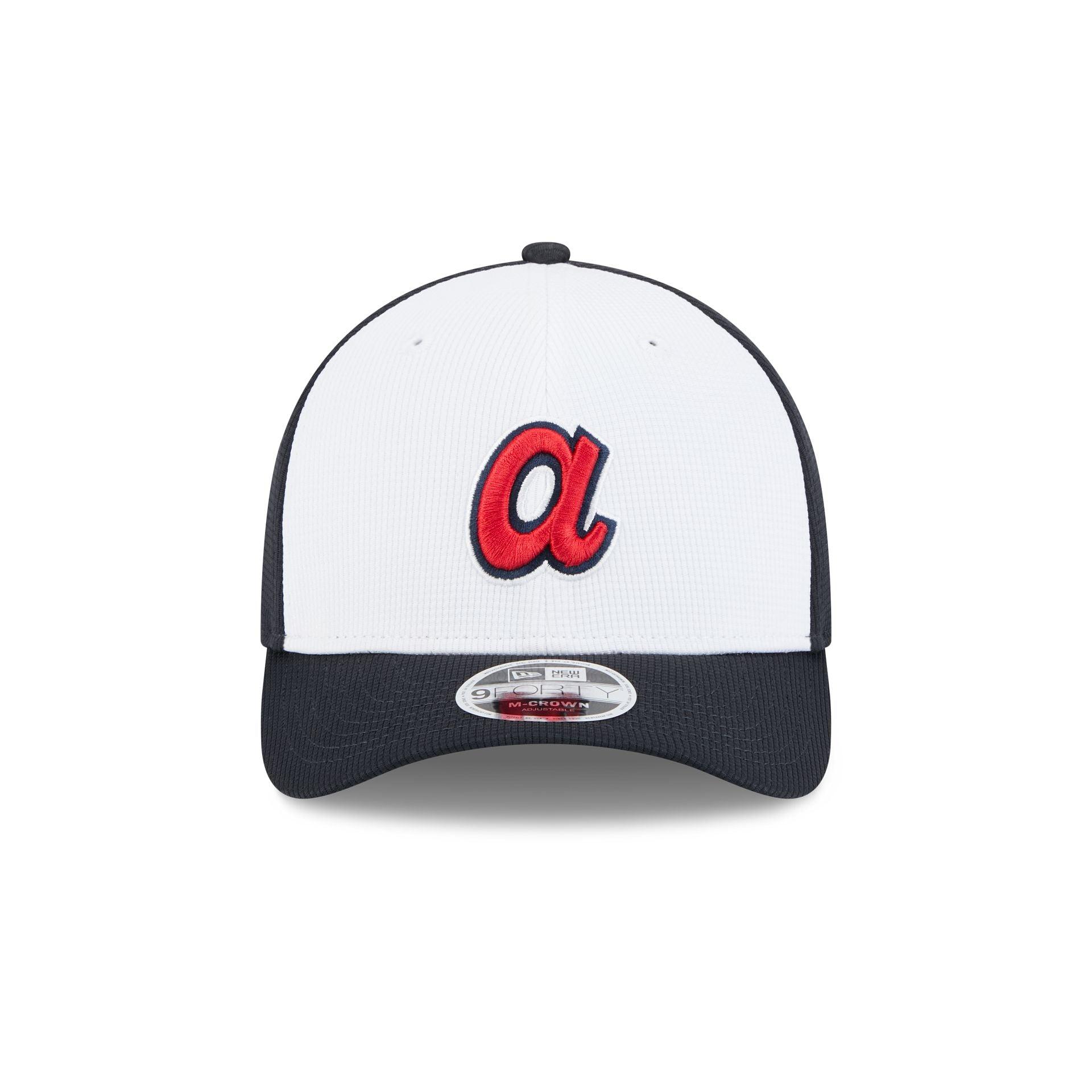 Atlanta Braves 2025 Batting Practice 9FORTY M-Crown Snapback Hat Male Product Image
