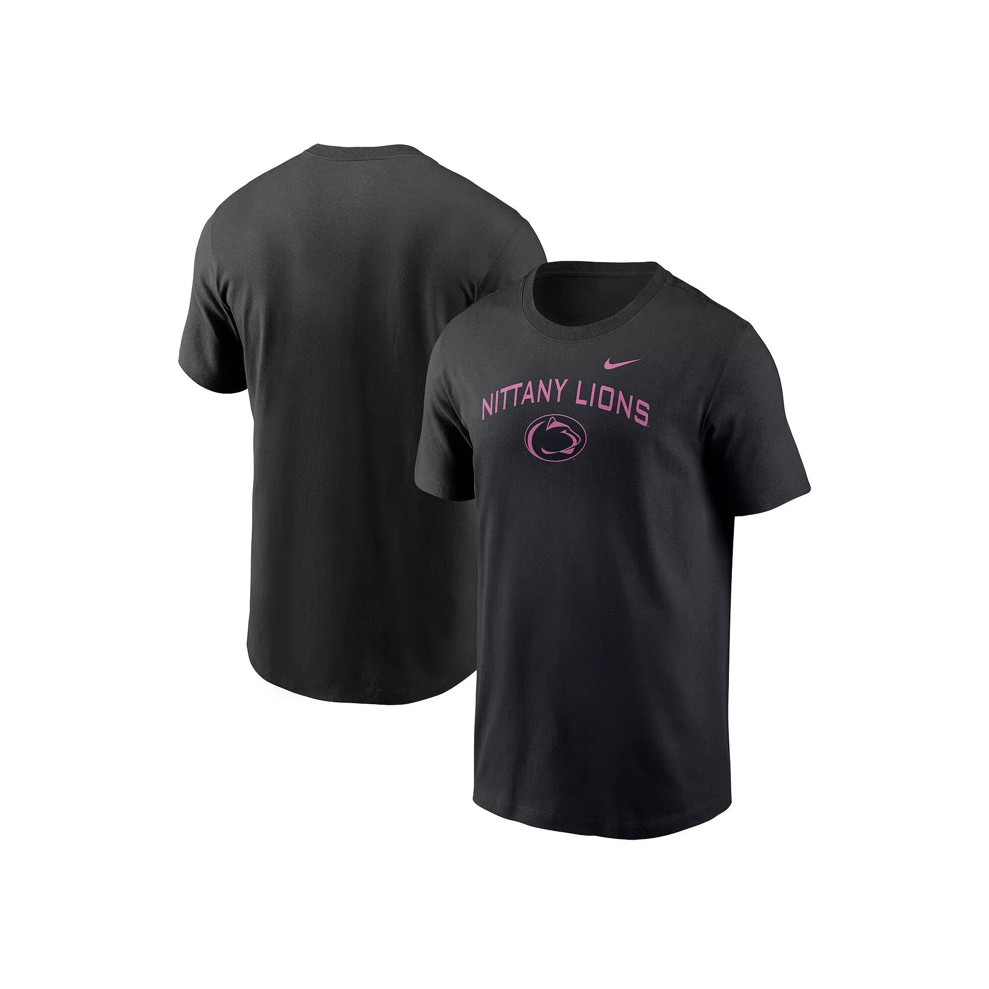 Men's Nike Black Penn State Nittany Lions Throwback T-Shirt,  Product Image