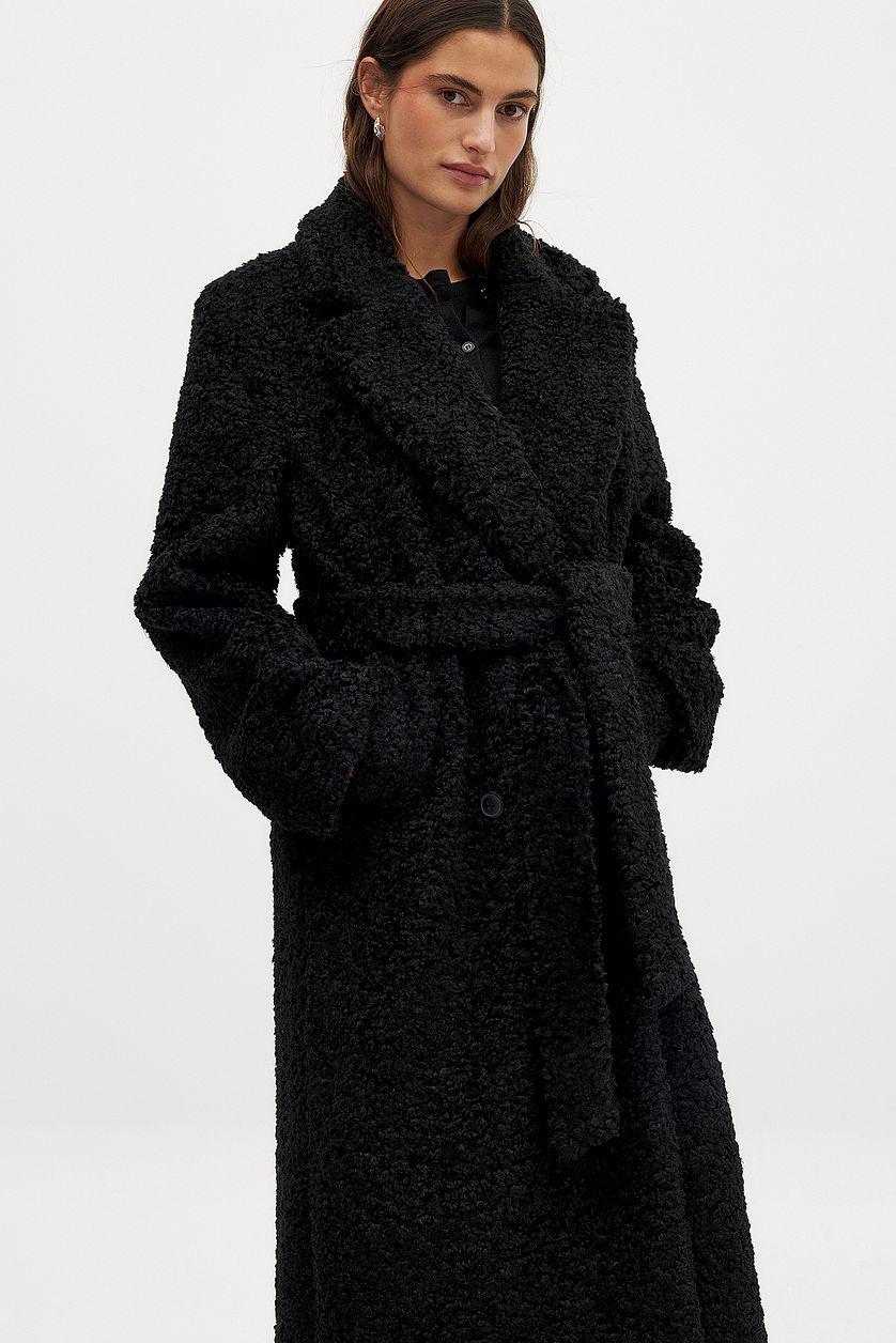 Long Teddy Coat Product Image