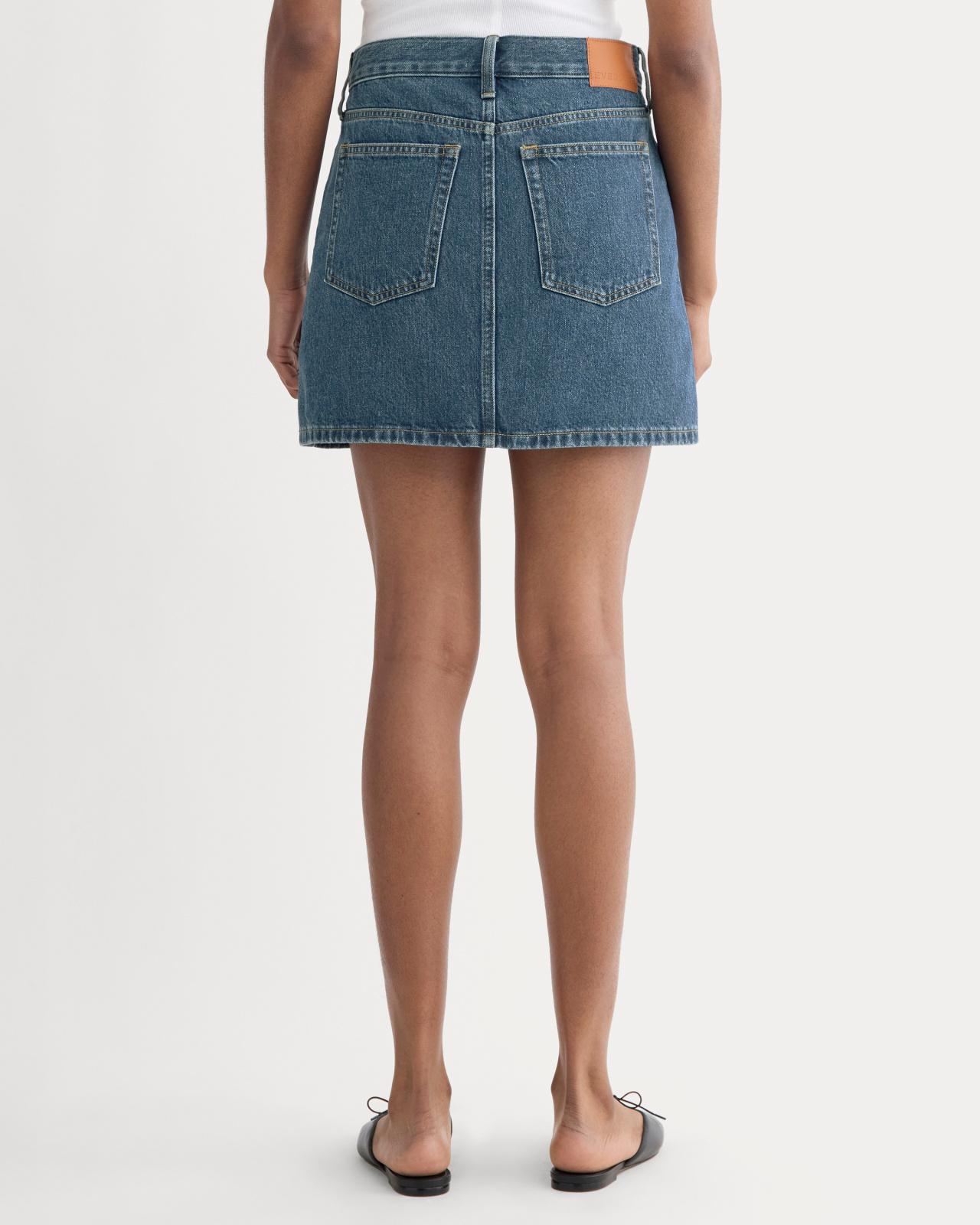 Womens Denim Mini Skirt by Everlane Product Image