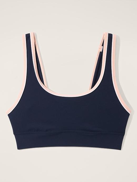 Breathe Longline Piping Sports Bra A-C Product Image