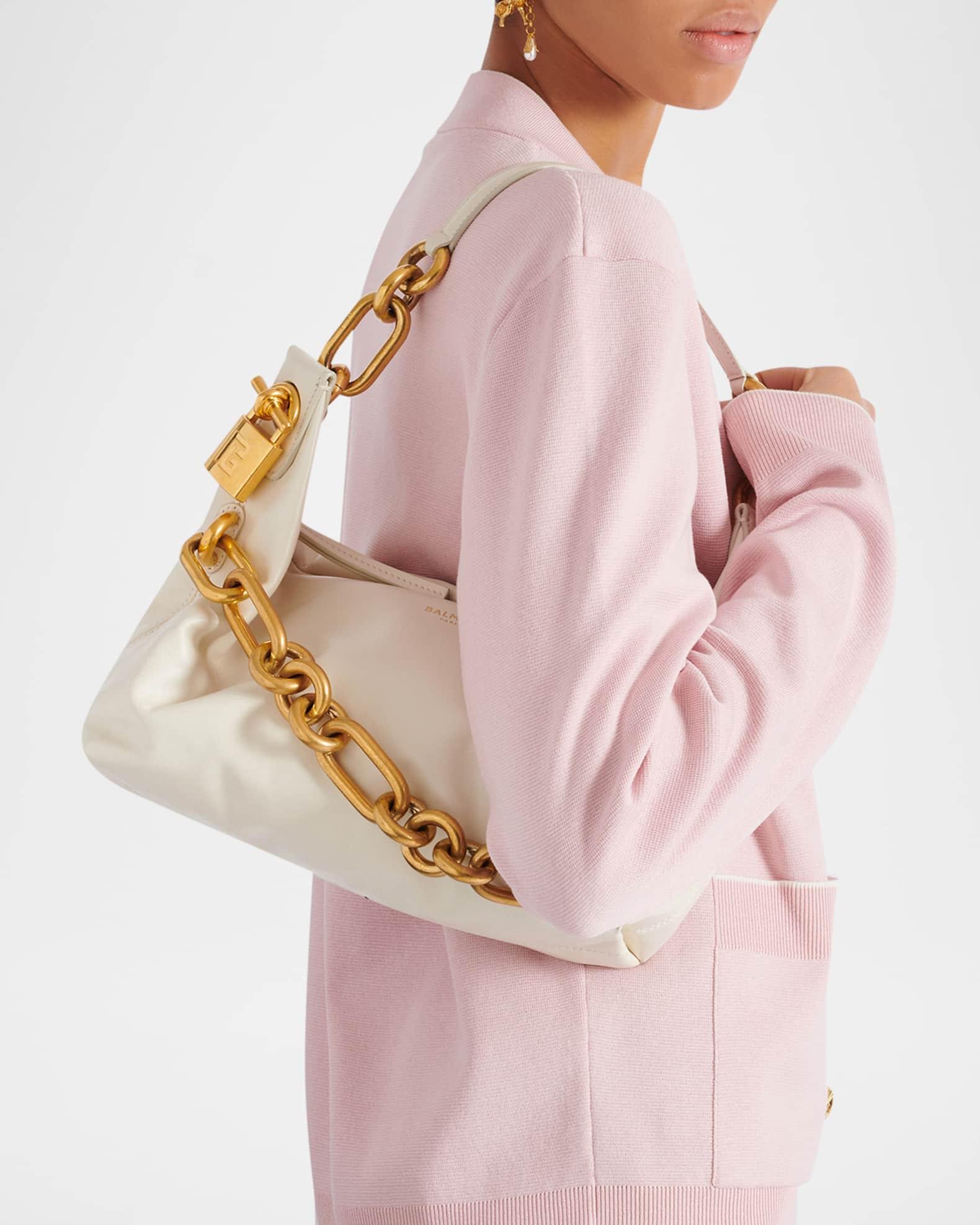 Sync Medium Chain Shoulder Bag in Calfskin  Product Image