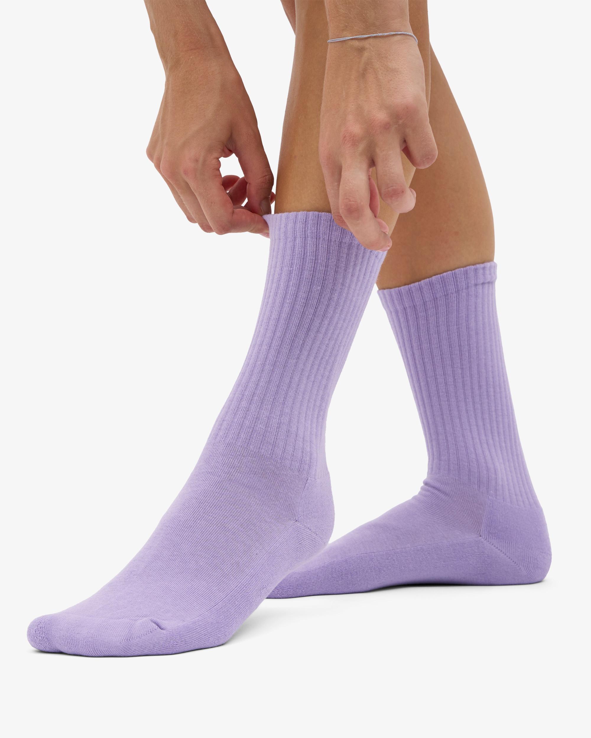 Organic Active Sock - Scarlet Red Product Image