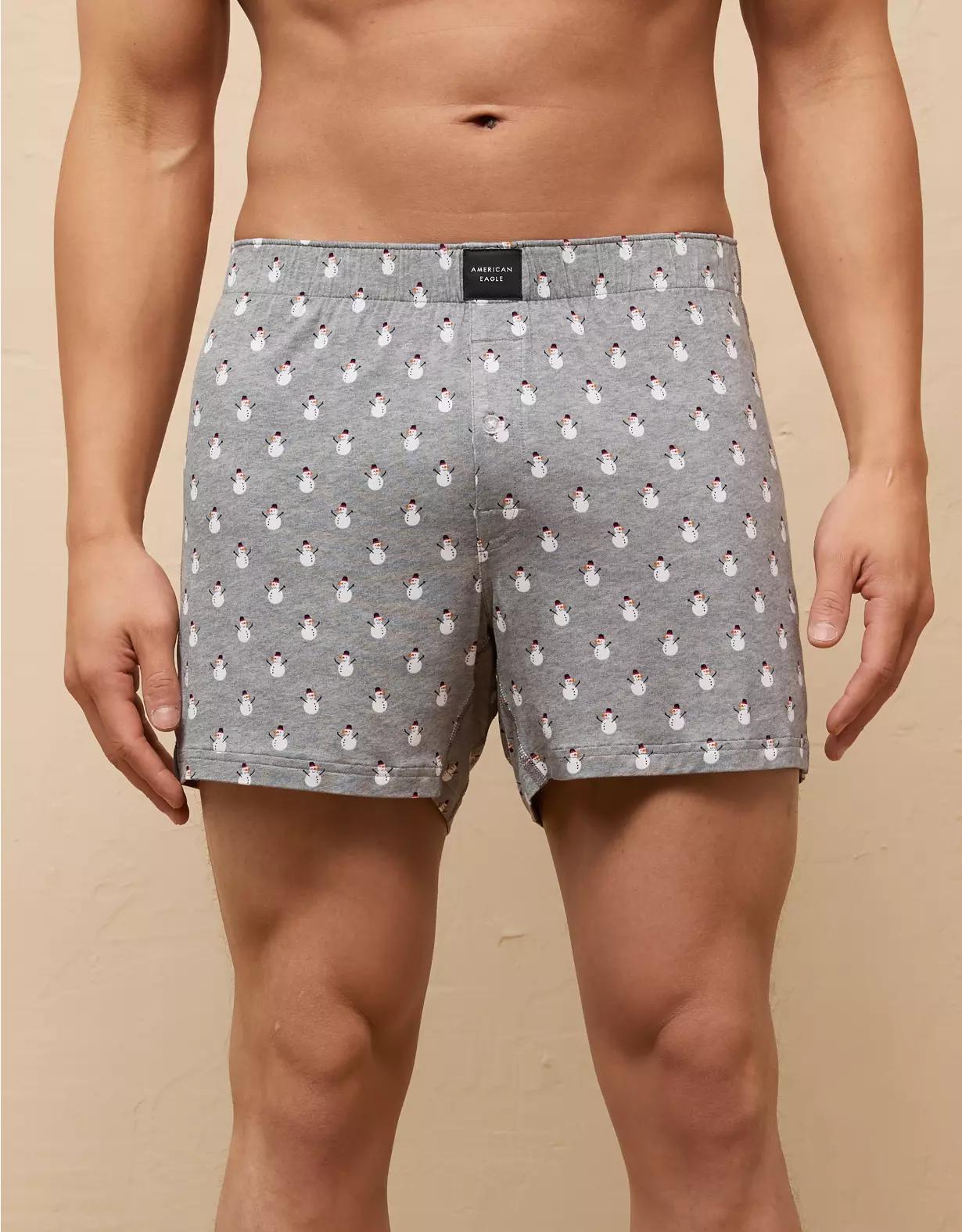 AEO Men's Slim Knit Ultra Soft Boxer Short Product Image
