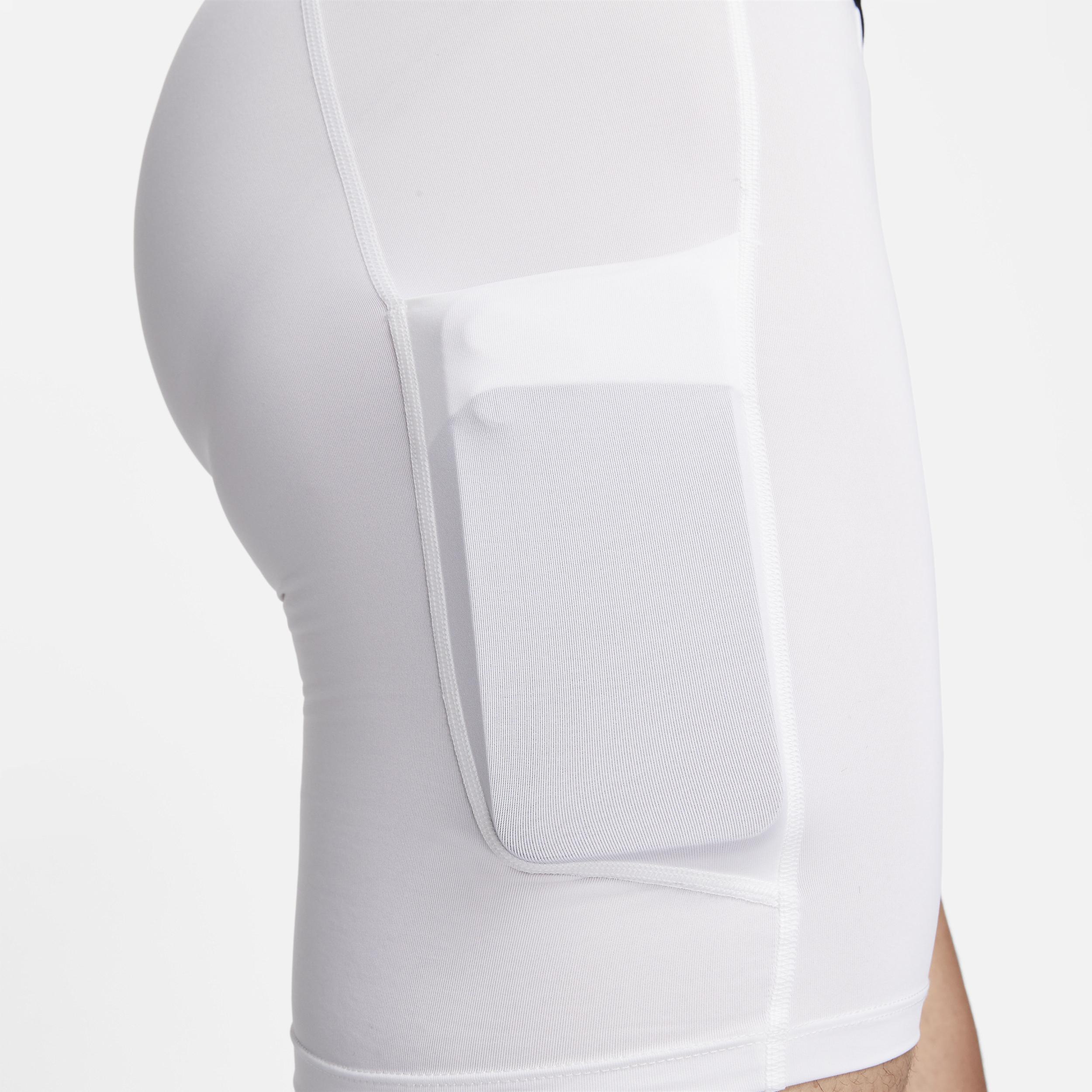 Mens Nike Pro Dri-FIT Fitness Long Shorts | FB7963-100 Product Image