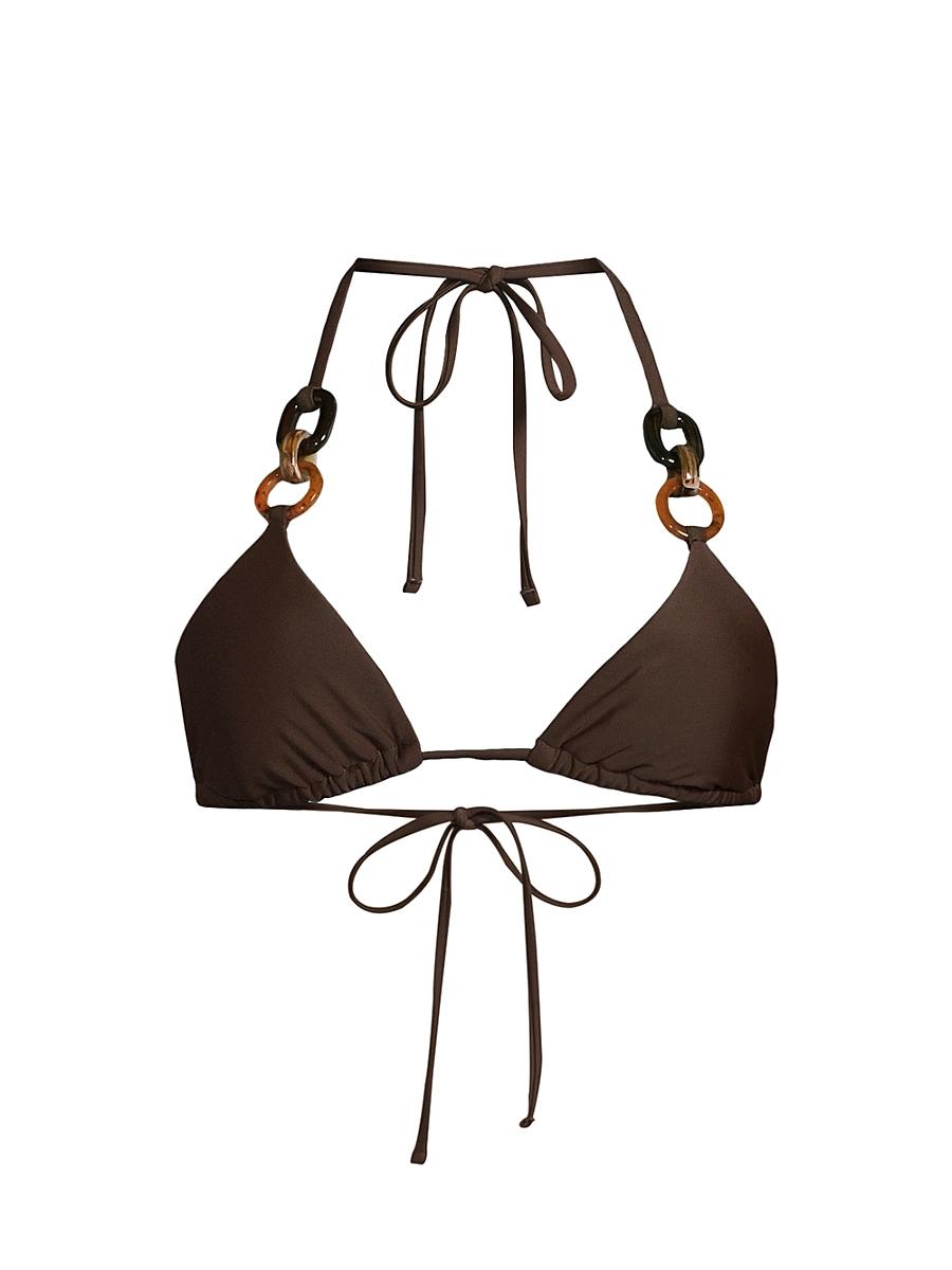 Womens Eden String Bikini Top Product Image