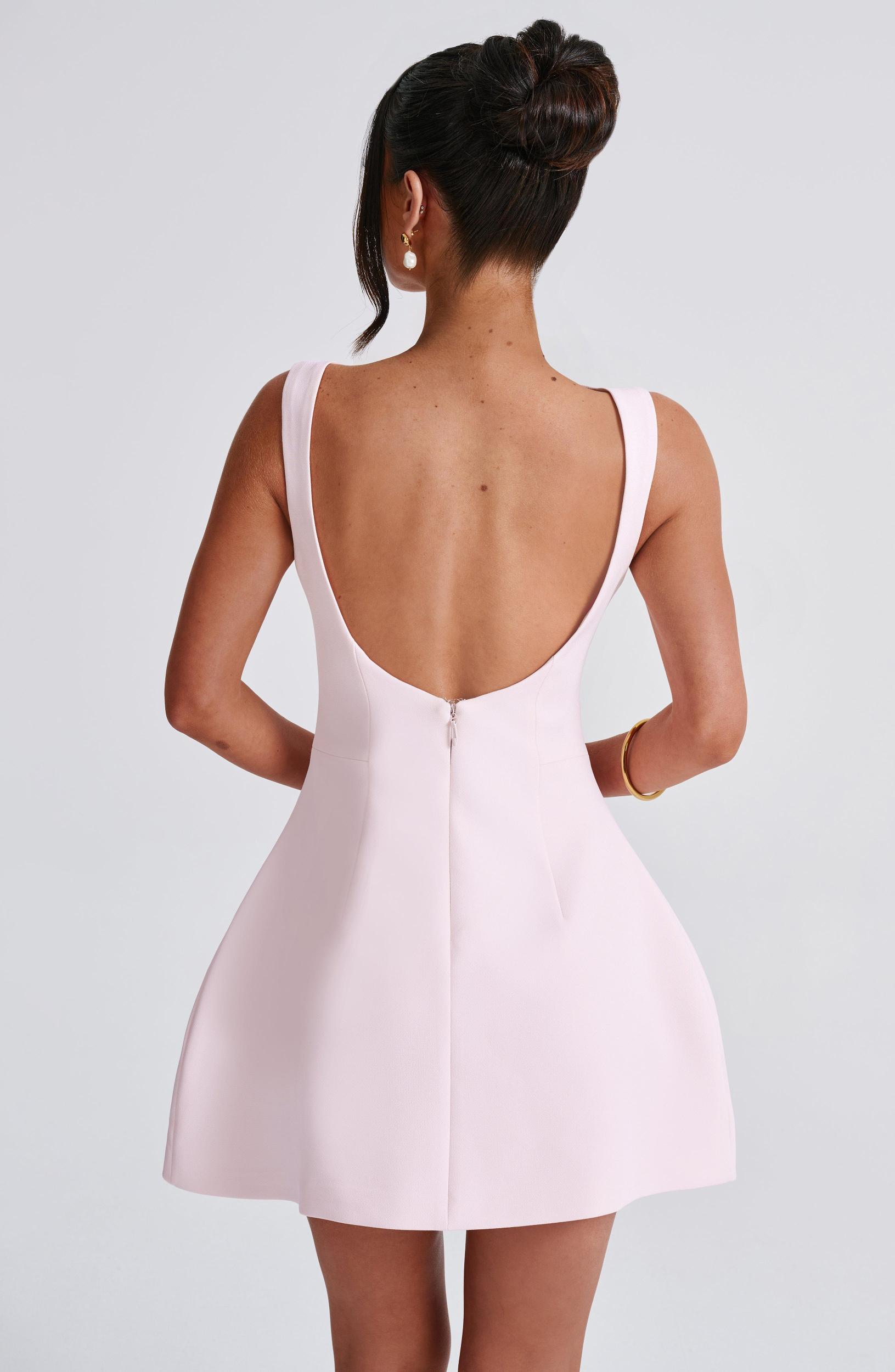 Alana Mini Dress - Blush Product Image