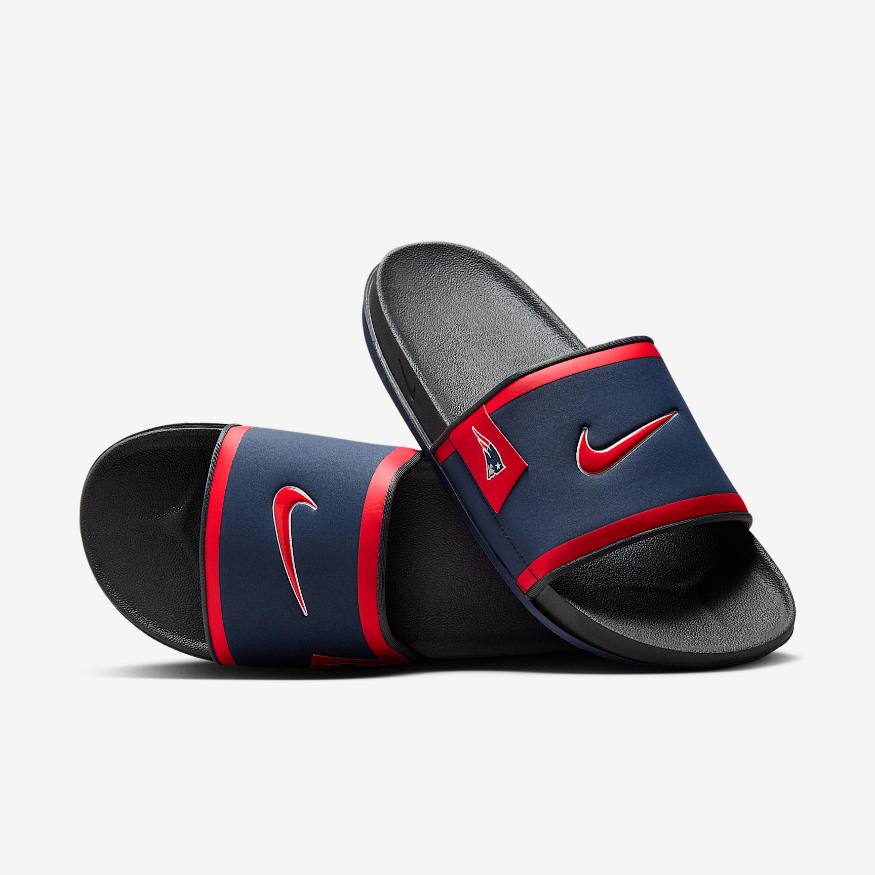 Nike Men's Offcourt (New England Patriots) Offcourt Slides Product Image