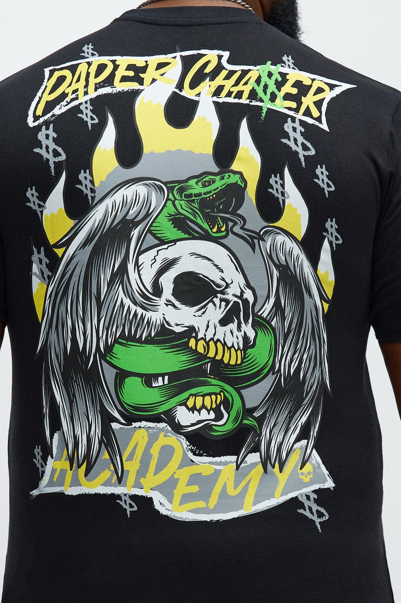 Paper Chaser Academy Short Sleeve Tee - Black Product Image