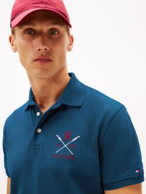 Regular Fit Rowing Crew Logo Polo Product Image