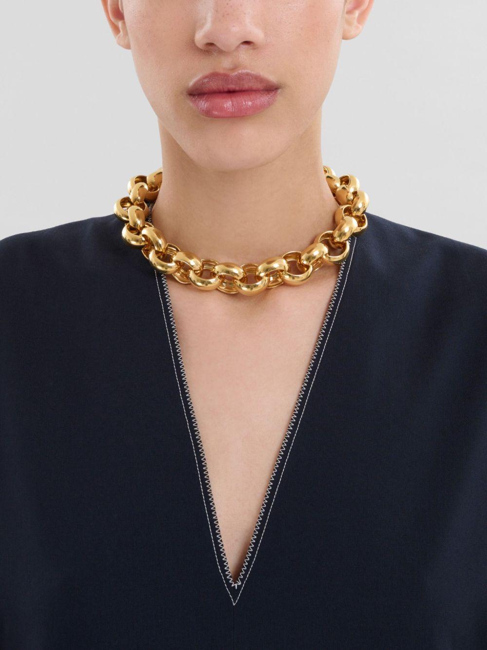 crystal-embellished chain necklace Product Image