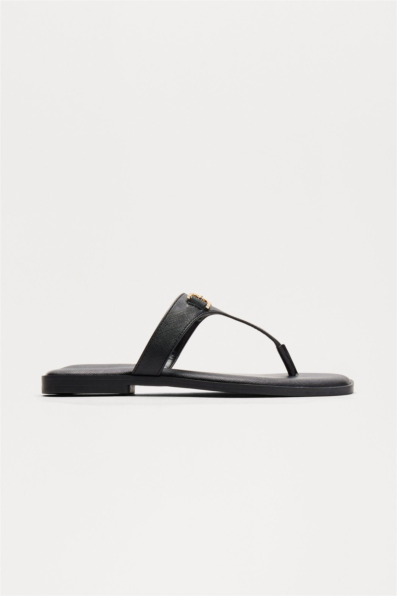 Nolen Hardware Sandals - Black Product Image
