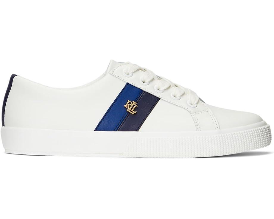 Harlie Color-Blocked Leather Sneakers Product Image