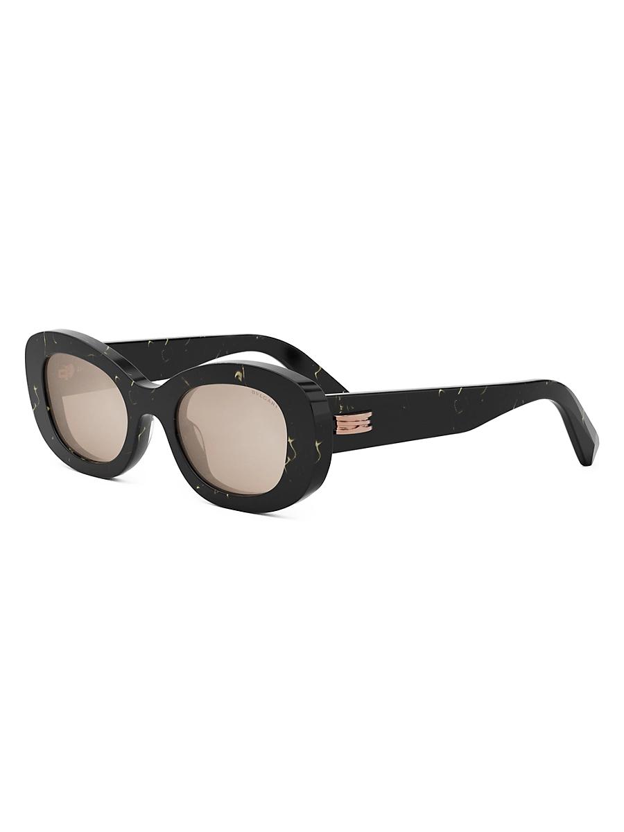 Womens B. Zero1 50MM Oval Sunglasses Product Image
