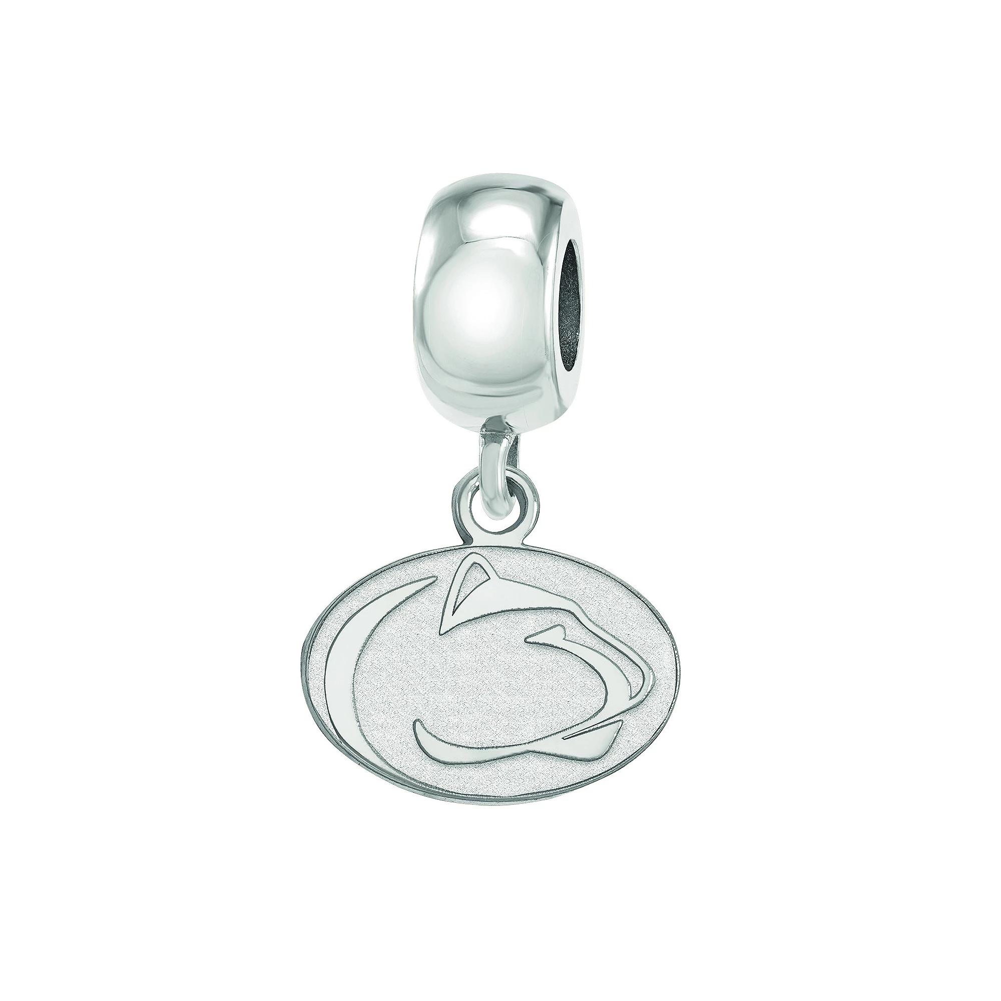 LogoArt Penn State Nittany Lions Sterling Silver Extra Small Dangle Bead Charm, Women's, Size: 22 mm Product Image
