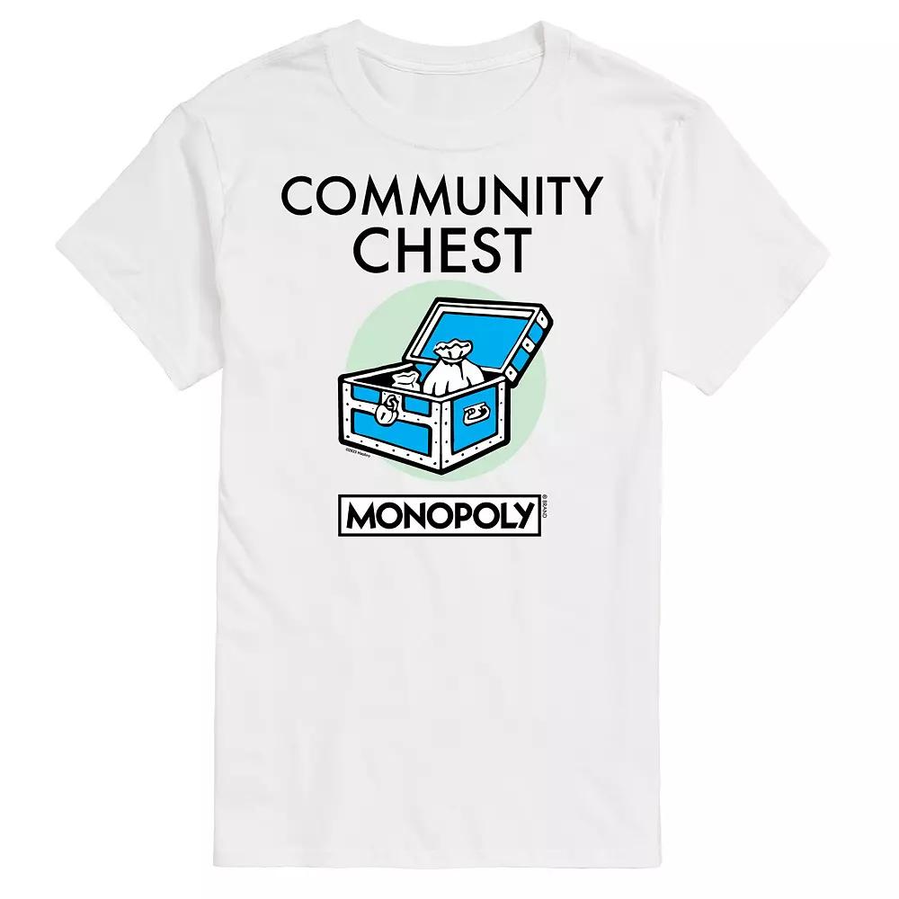 Men's Monopoly Community Chest Graphic Tee,  Product Image