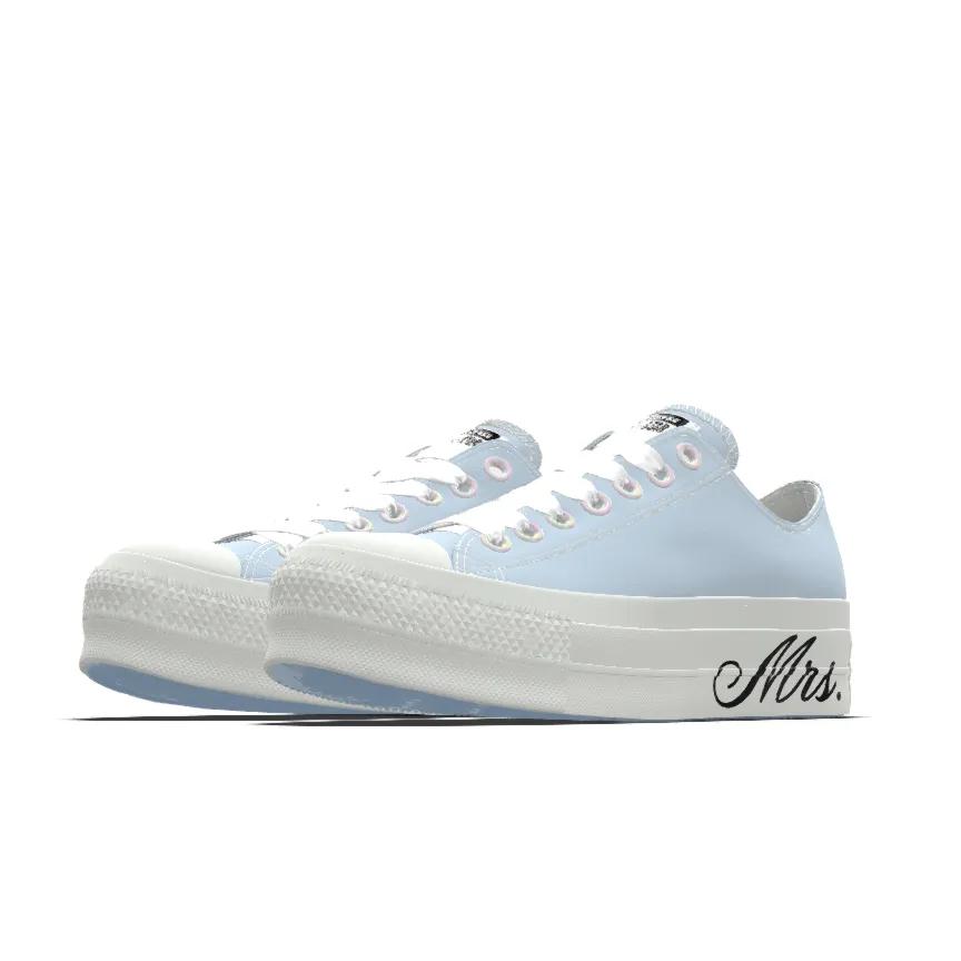 Custom Chuck Taylor All Star Lift Platform  Wedding By You Product Image