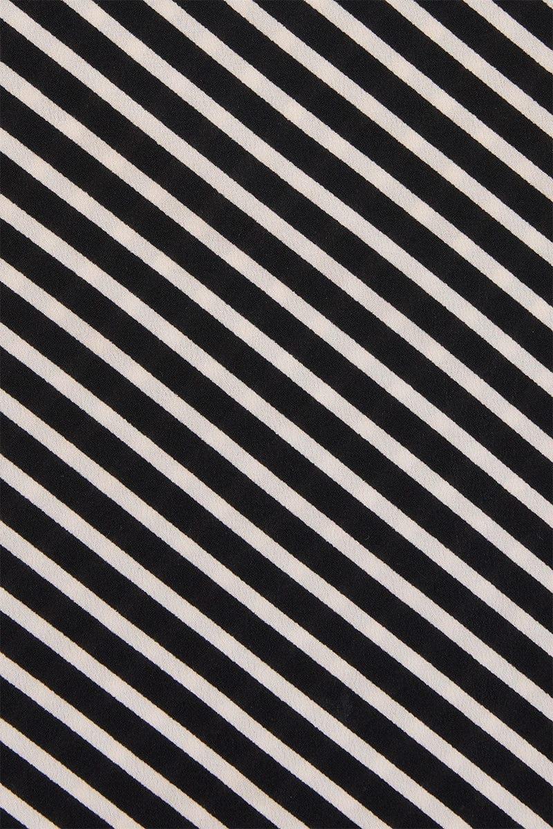 Amici Shirt Toscano Stripe Black - Final Sale Product Image