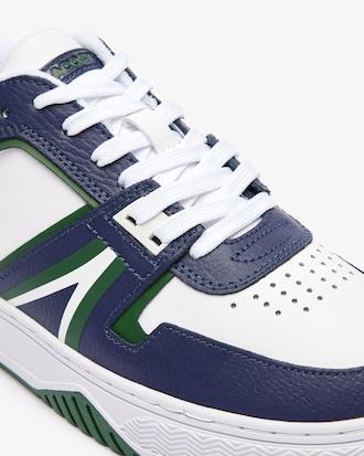 Men's L001 Contrasted Leather Sneakers Product Image