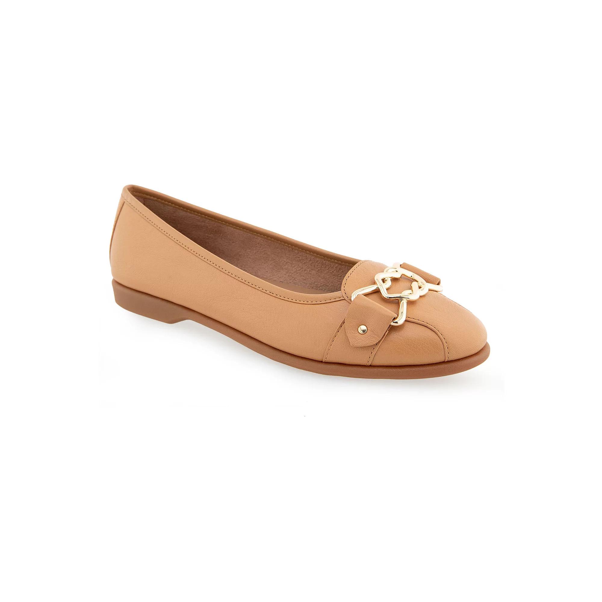 Aerosoles Bia Womens Leather Ballet Flats Product Image
