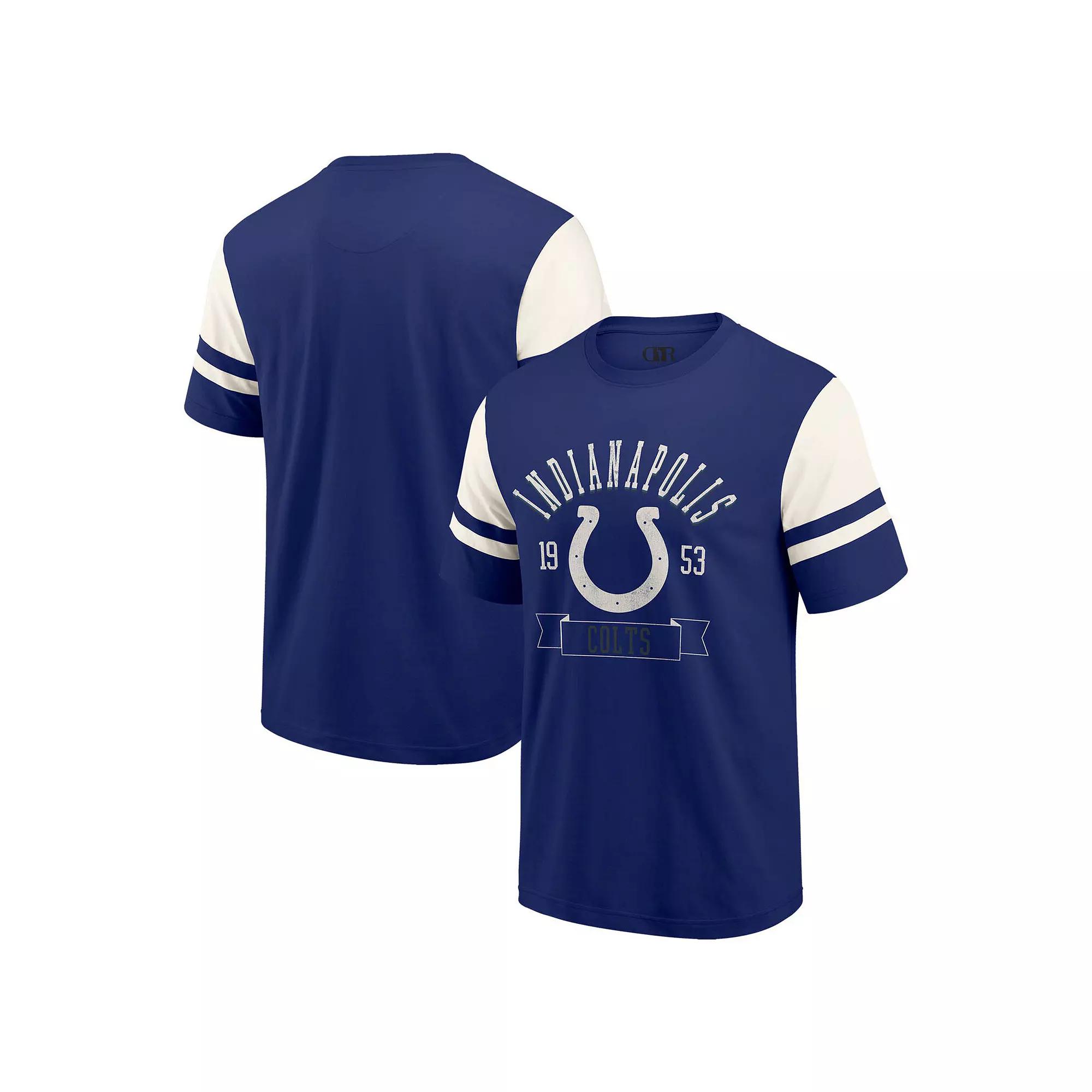 Men's Darius Rucker Collection by Fanatics Royal Indianapolis Colts Football T-Shirt,  Product Image