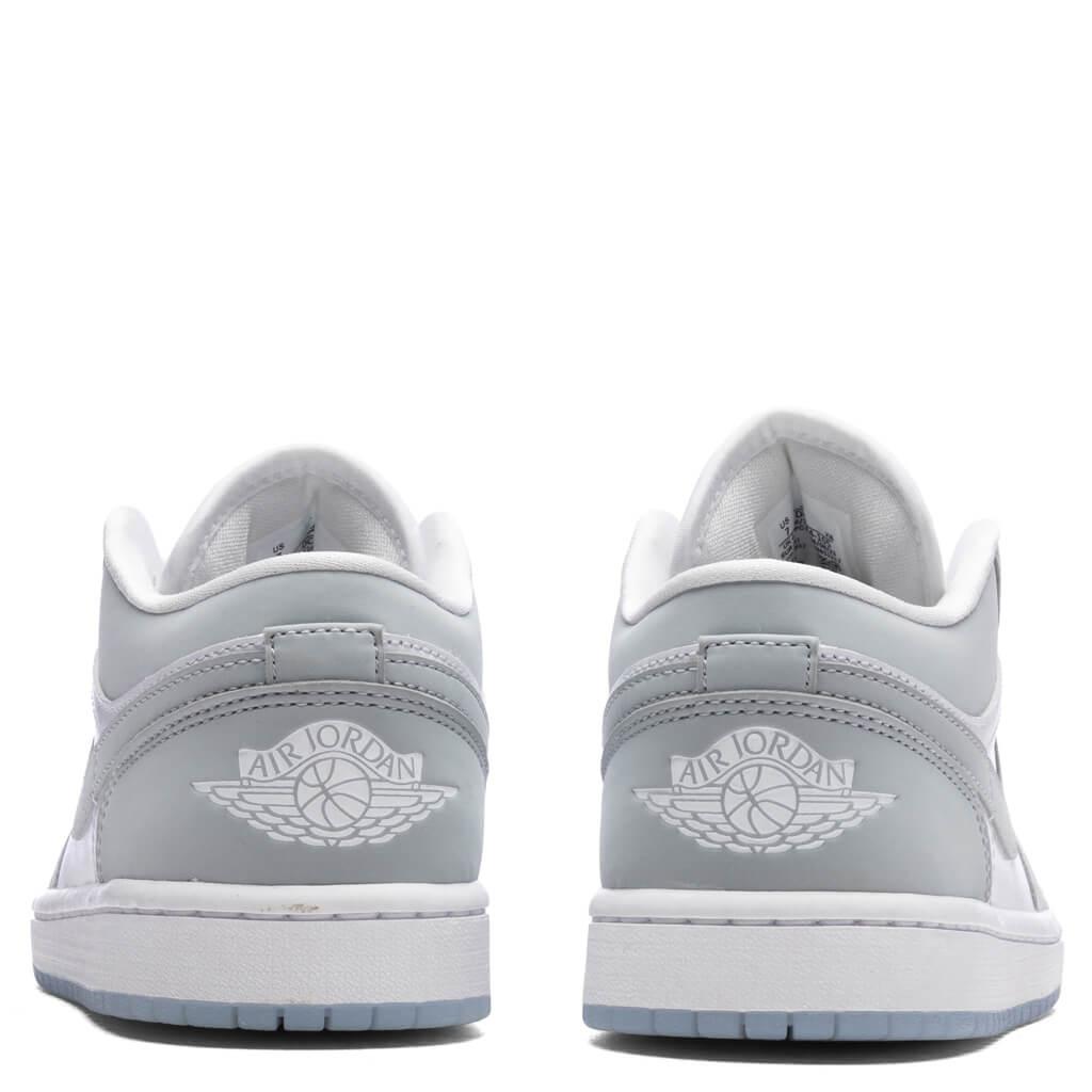 Women's Air Jordan 1 Low - White/Wolf Grey Female Product Image