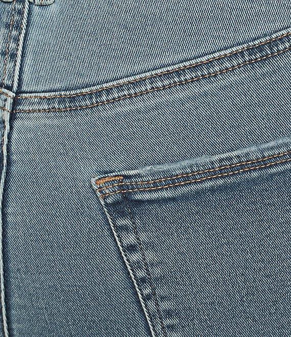 Good American Plus Size Good Legs Mid Rise Cropped Mini Boot Jeans Product Image