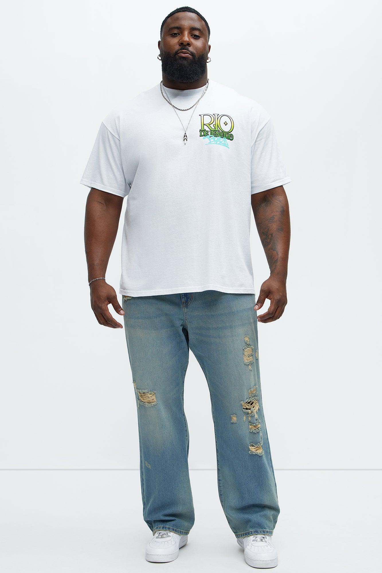 Rio De Jeneiro Short Sleeve Tee - White Product Image