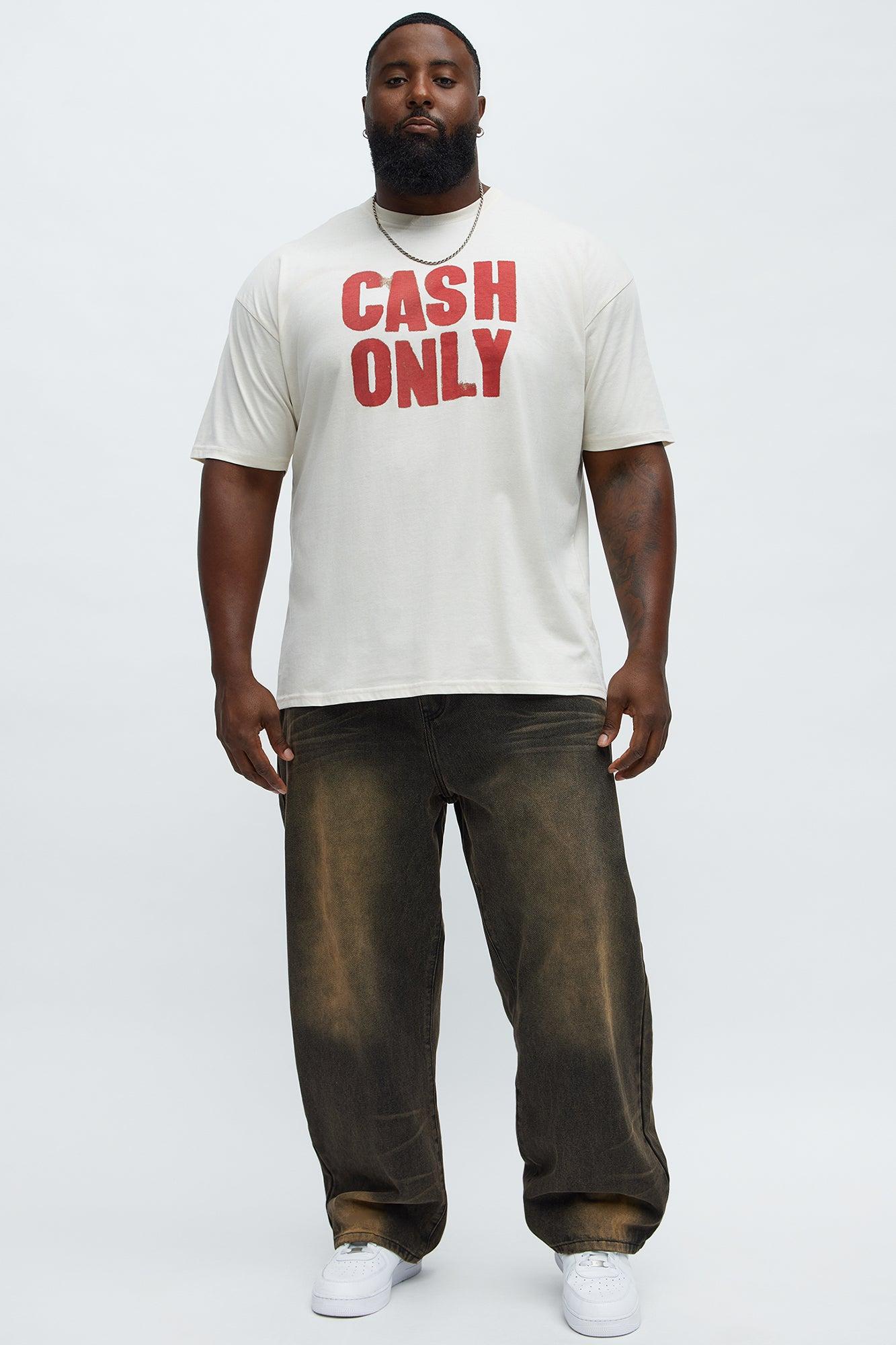 Cash Only Short Sleeve Tee - Off White Male Product Image