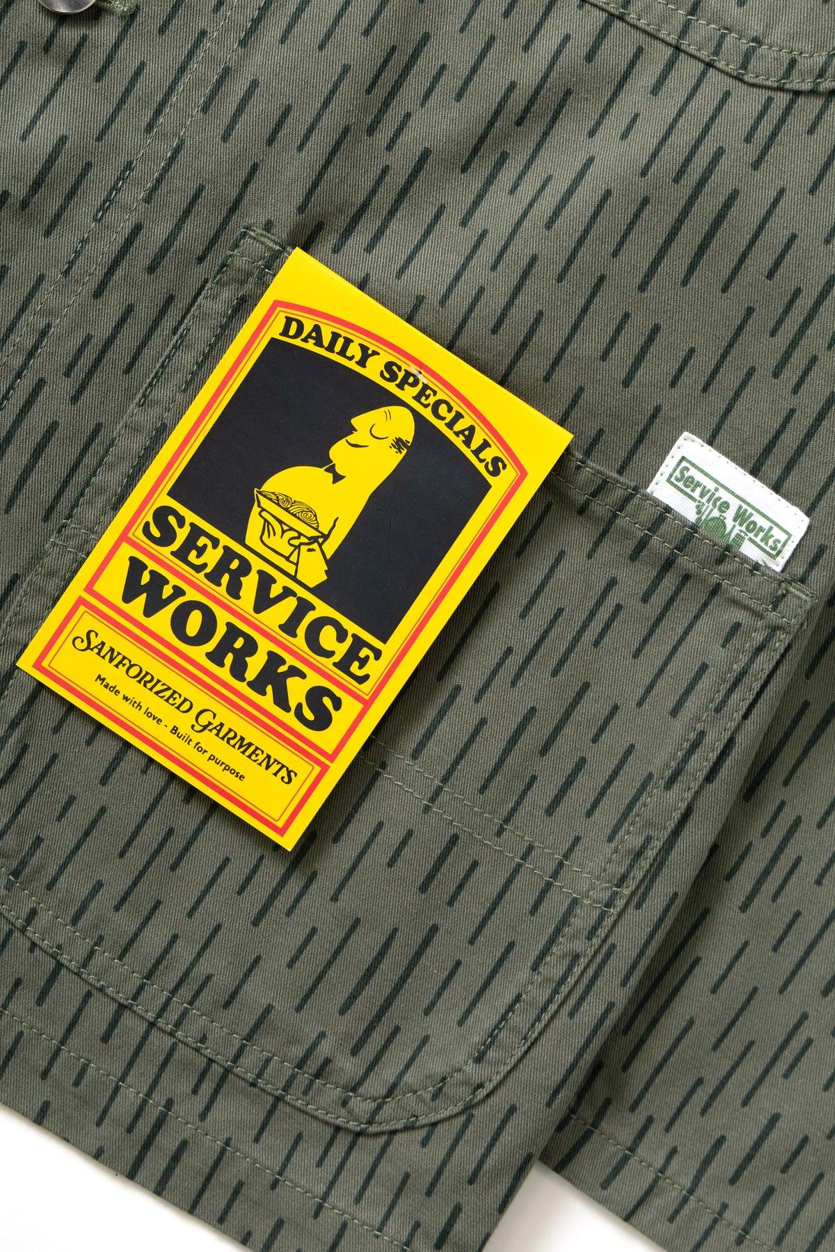 Service Works - Patterned Coverall 2.0 - Raindrop Green Product Image