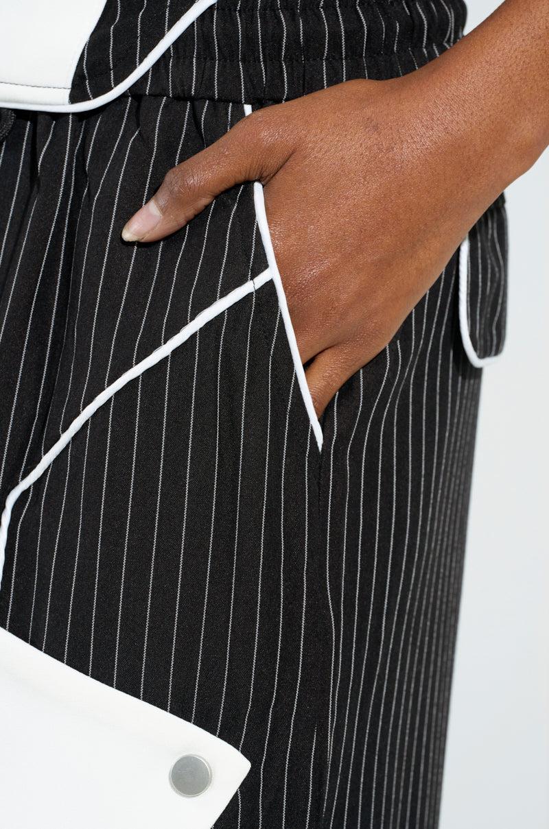 STRICTLY BUSINESS PINSTRIPE PANT Product Image