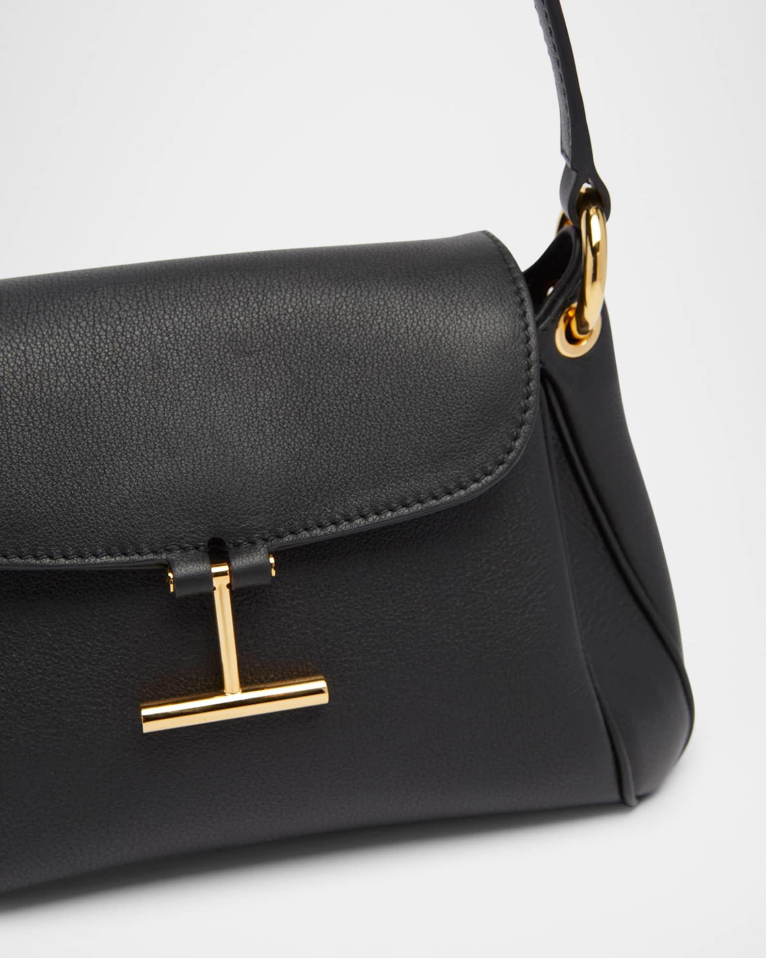 Tara Small Shoulder Bag in Grain Leather  Product Image