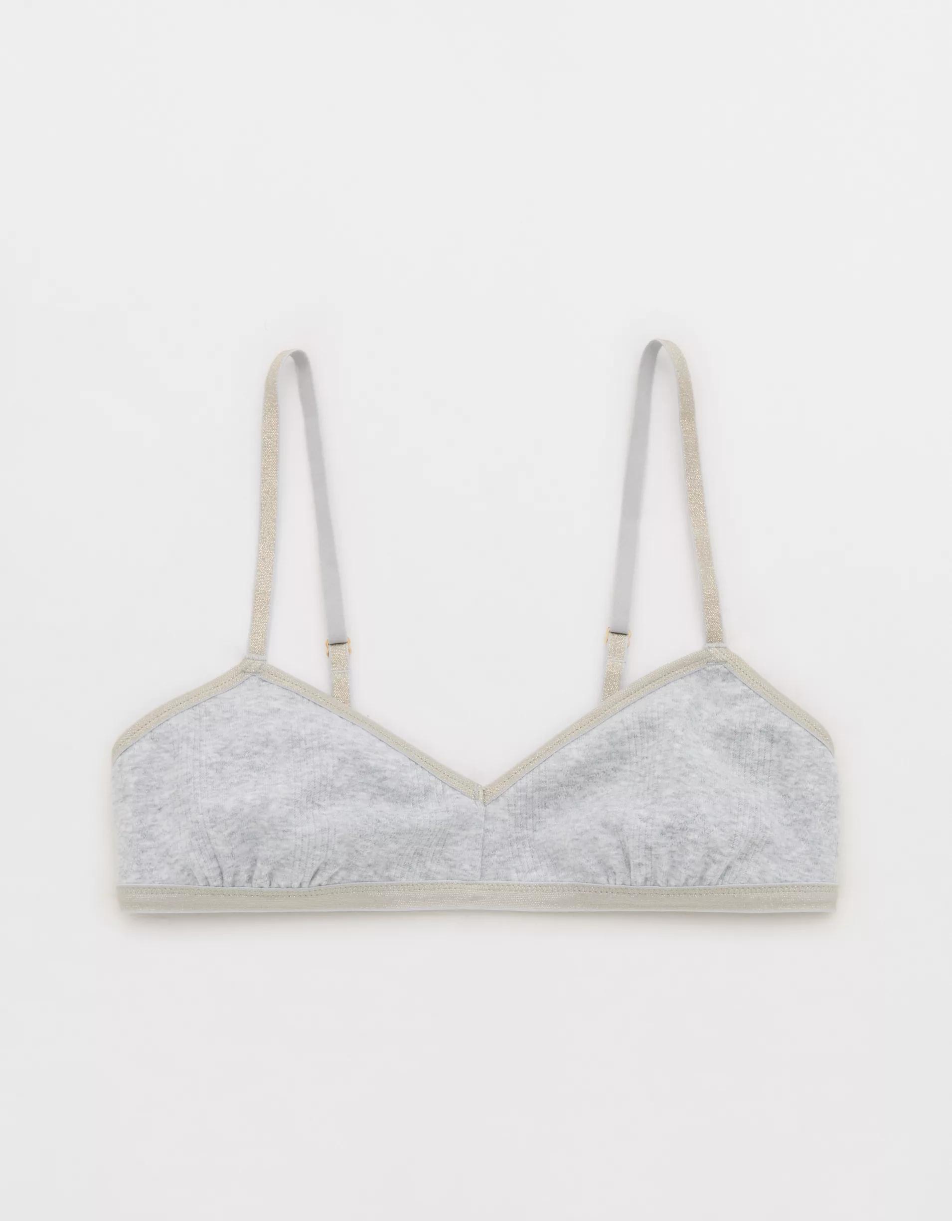 Superchill Shine Pointelle Triangle Bralette Product Image