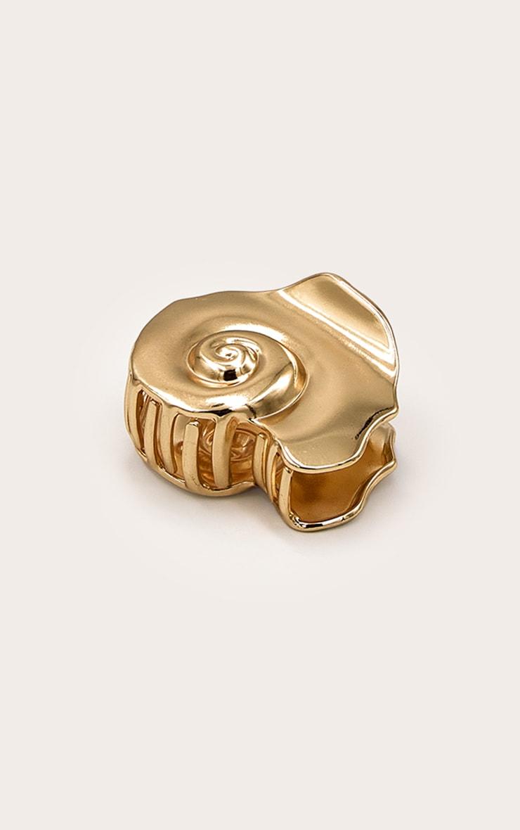 Gold Shell Claw Clip Product Image