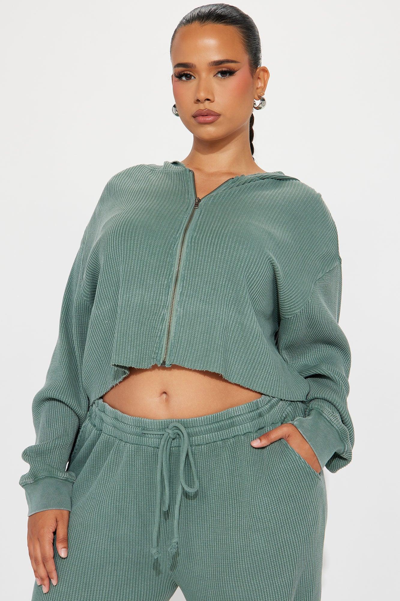 Blair Thermal Pant Set - Green Product Image