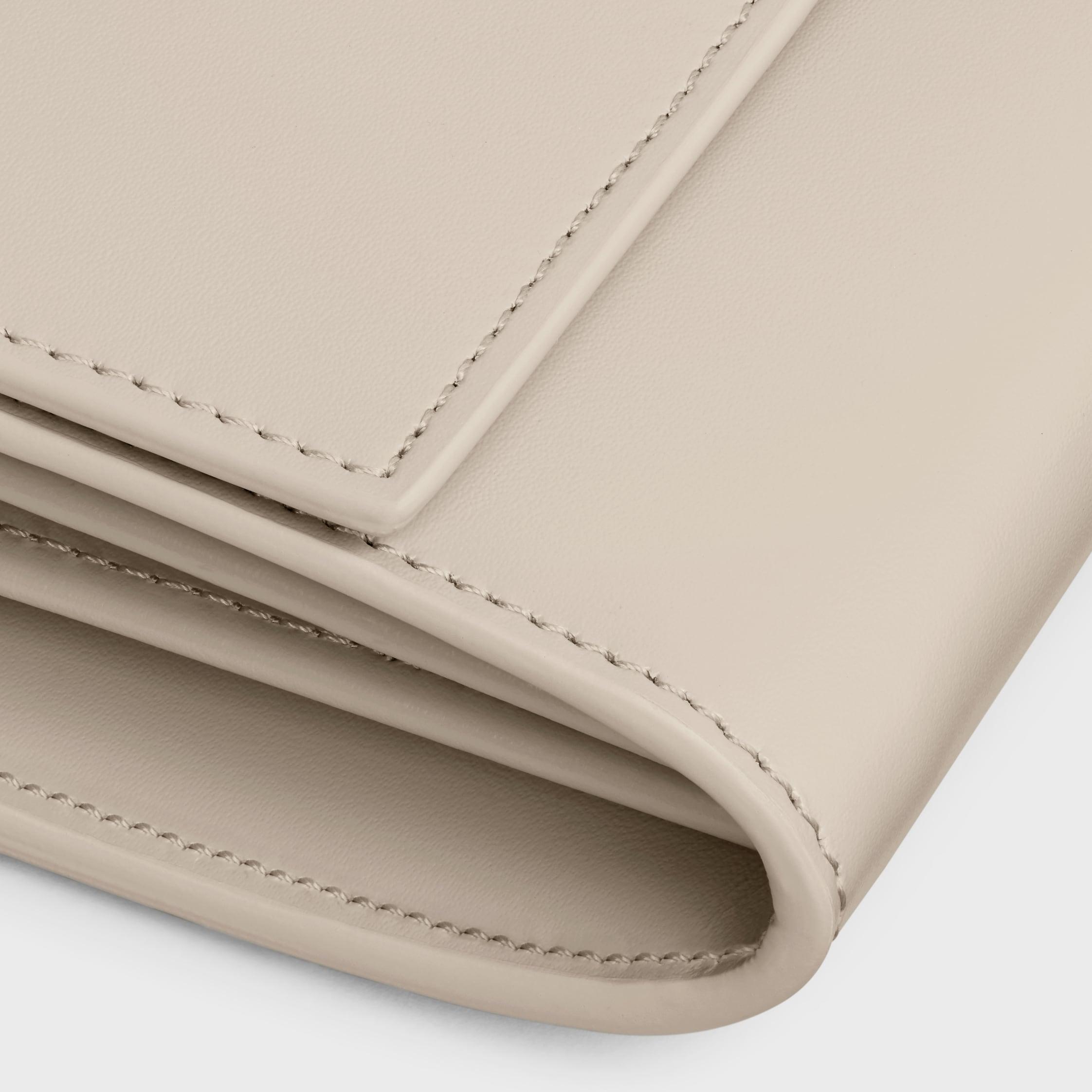 LARGE WALLET 16 IN SATINATED CALFSKIN Product Image