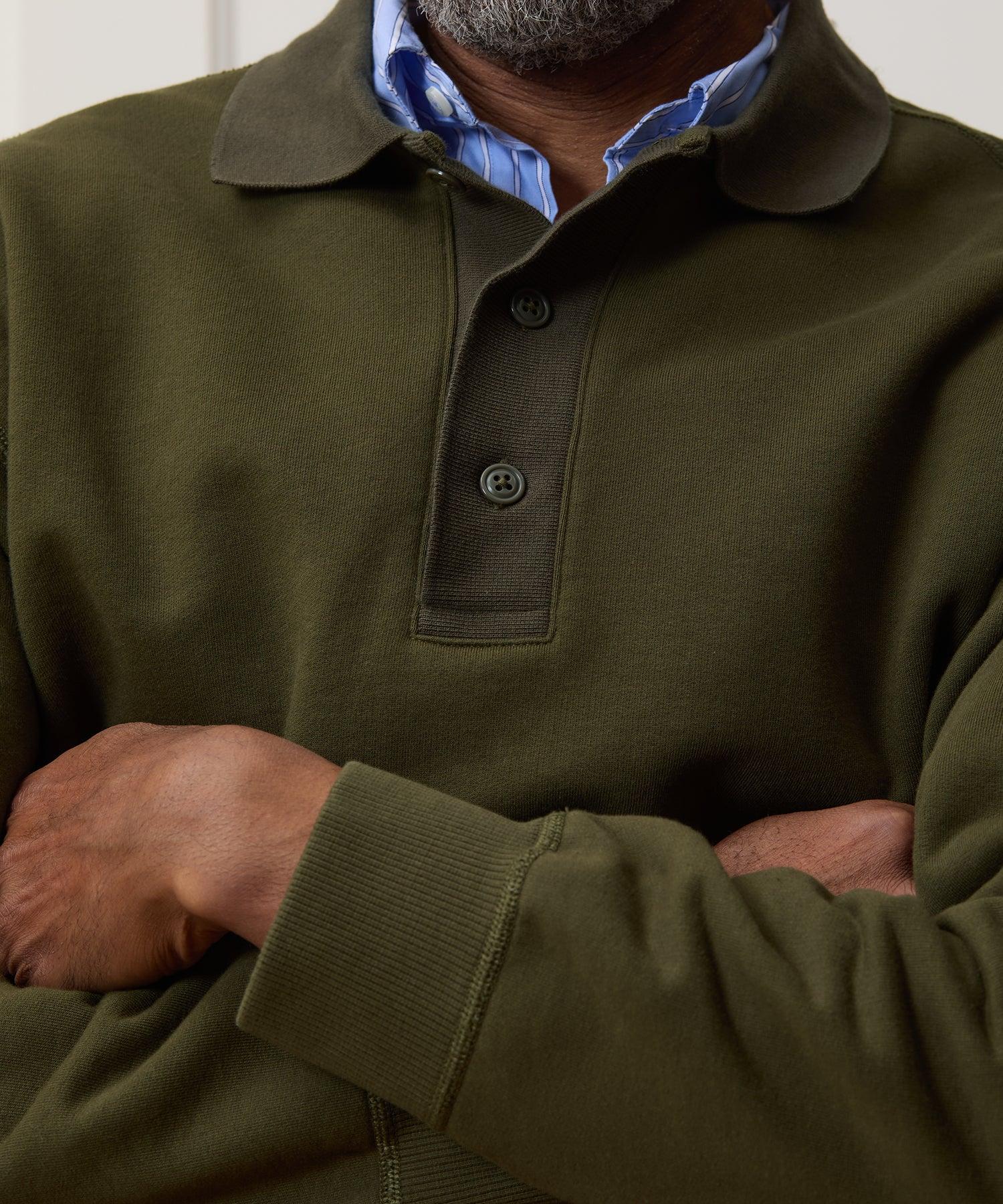 Relaxed Portuguese Terry Polo Product Image