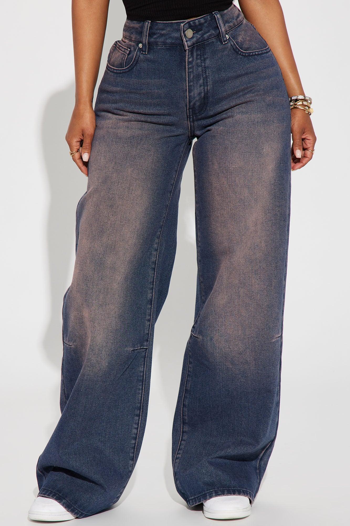 Someone's Delight Baggy Jeans - Purple Product Image