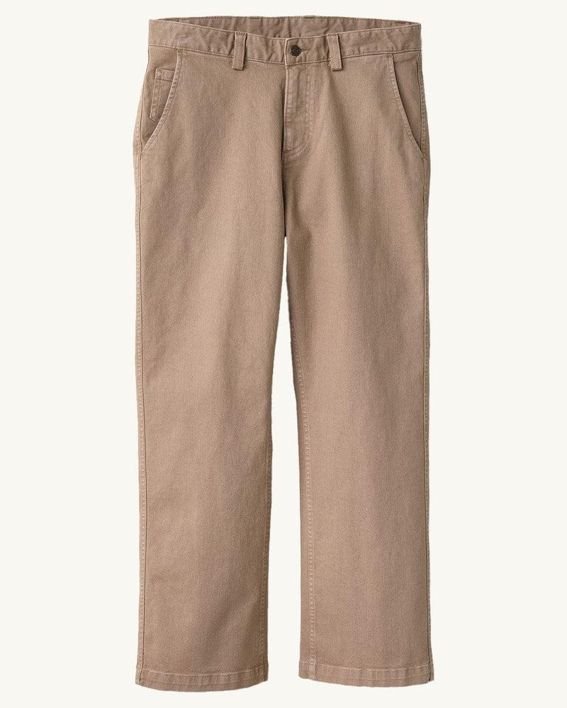 Heavy Twill Trouser - Khaki Product Image